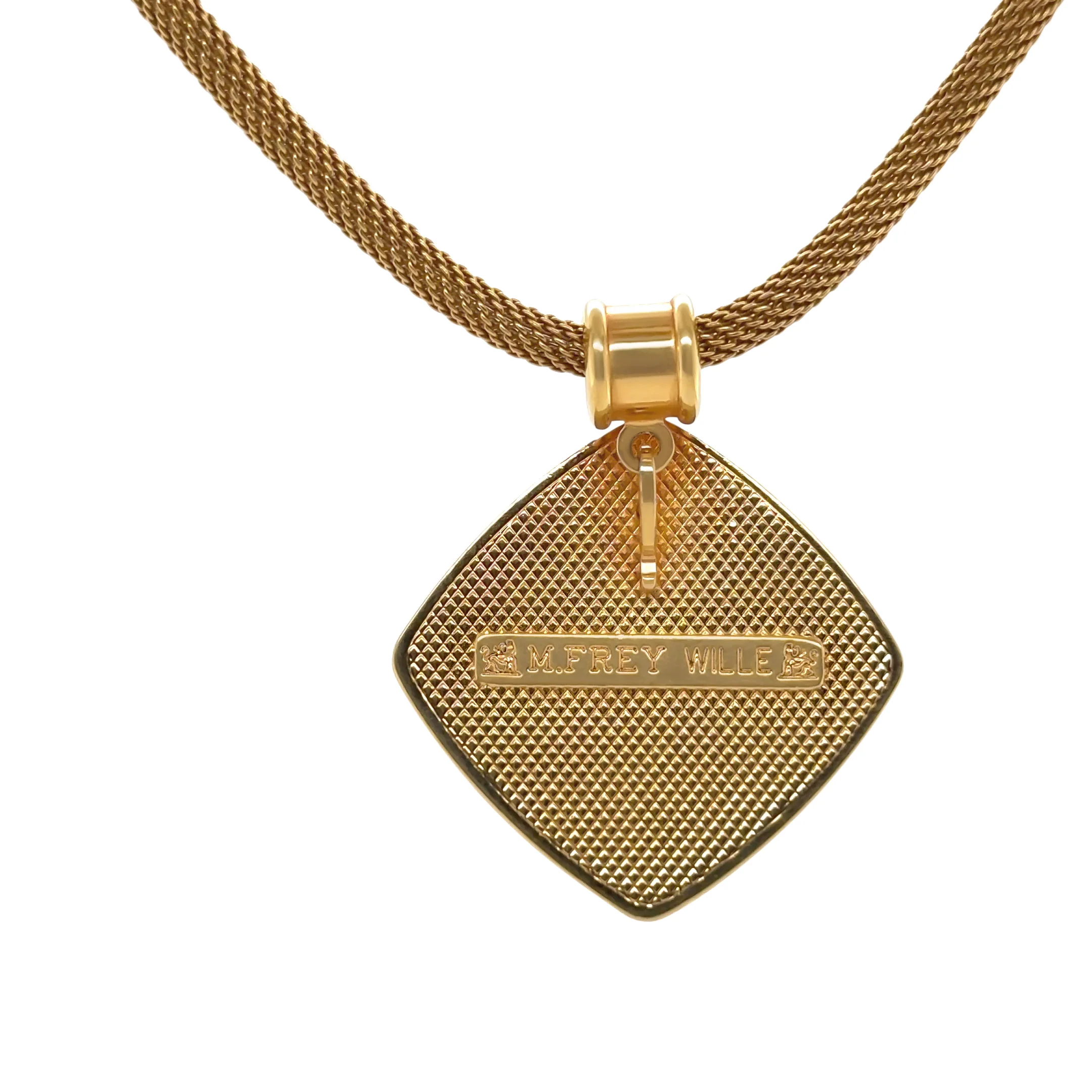 Michaela Frey Wille Gold-Plated Multi-Colour Pendant Necklace - Image 5