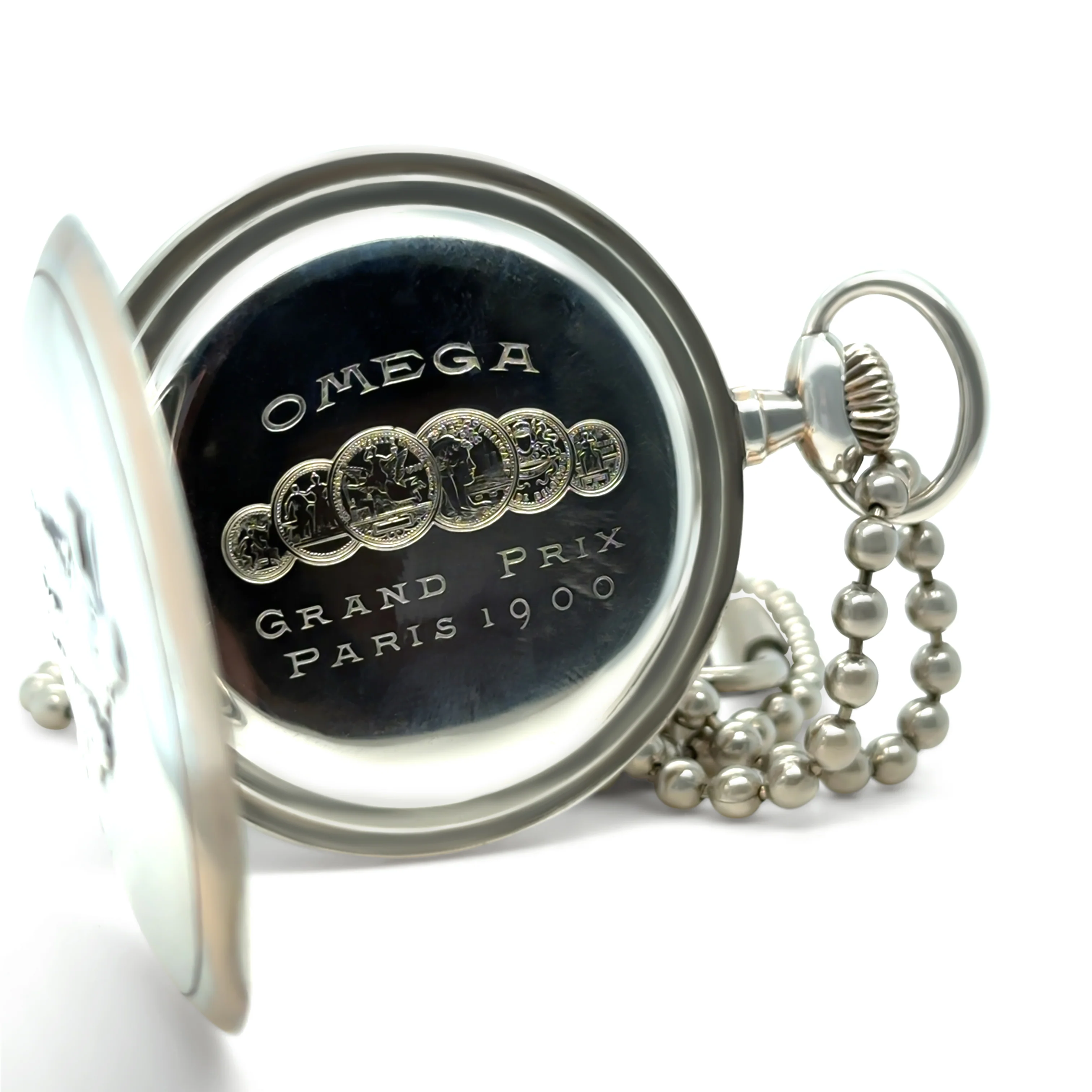 Omega 800 Silver Pocket Grand Prix Watch 50mm – Circa 1915 - Image 7