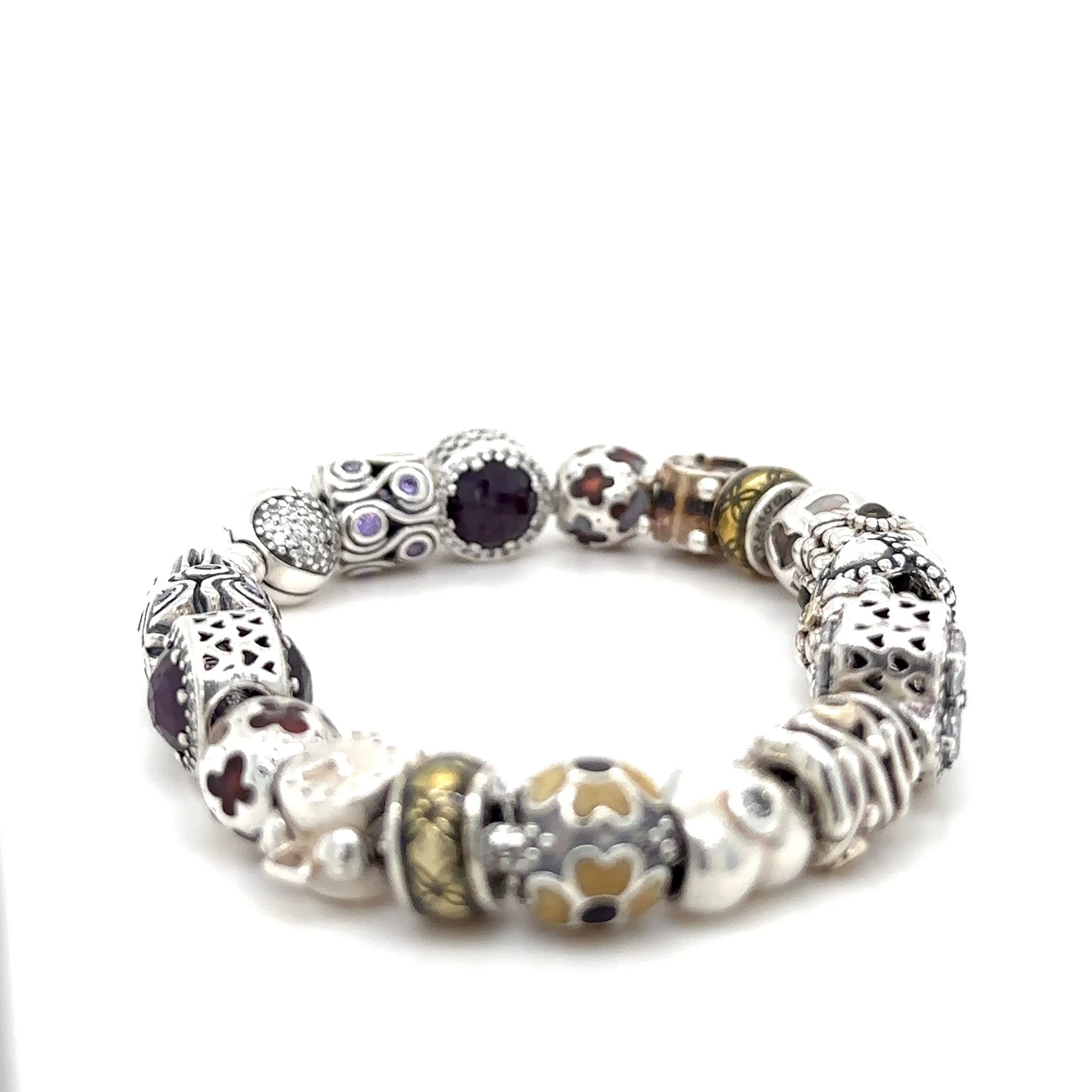 Pandora Silver Classic Moments Bracelet 98g - Image 3