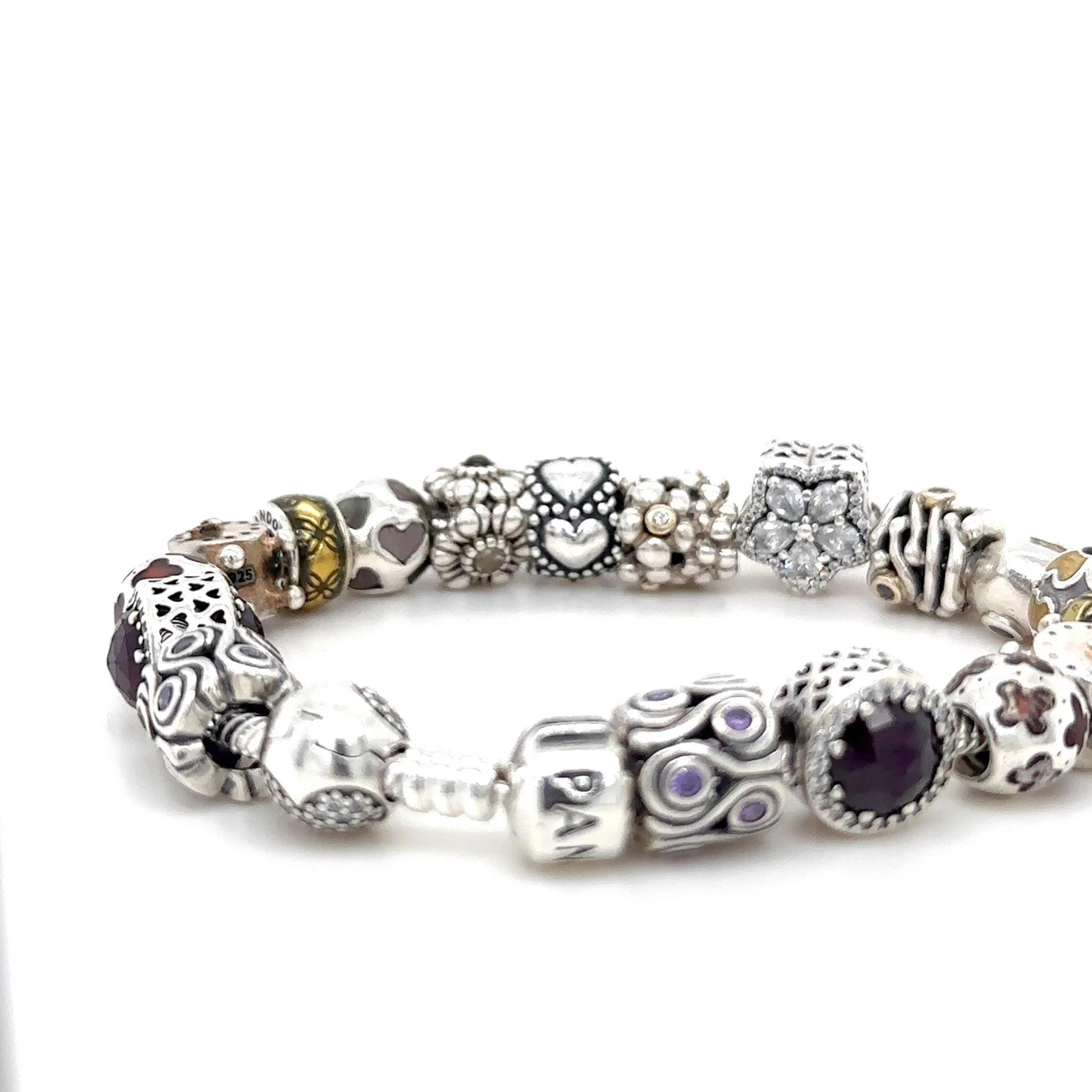 Pandora Silver Classic Moments Bracelet 98g - Image 4