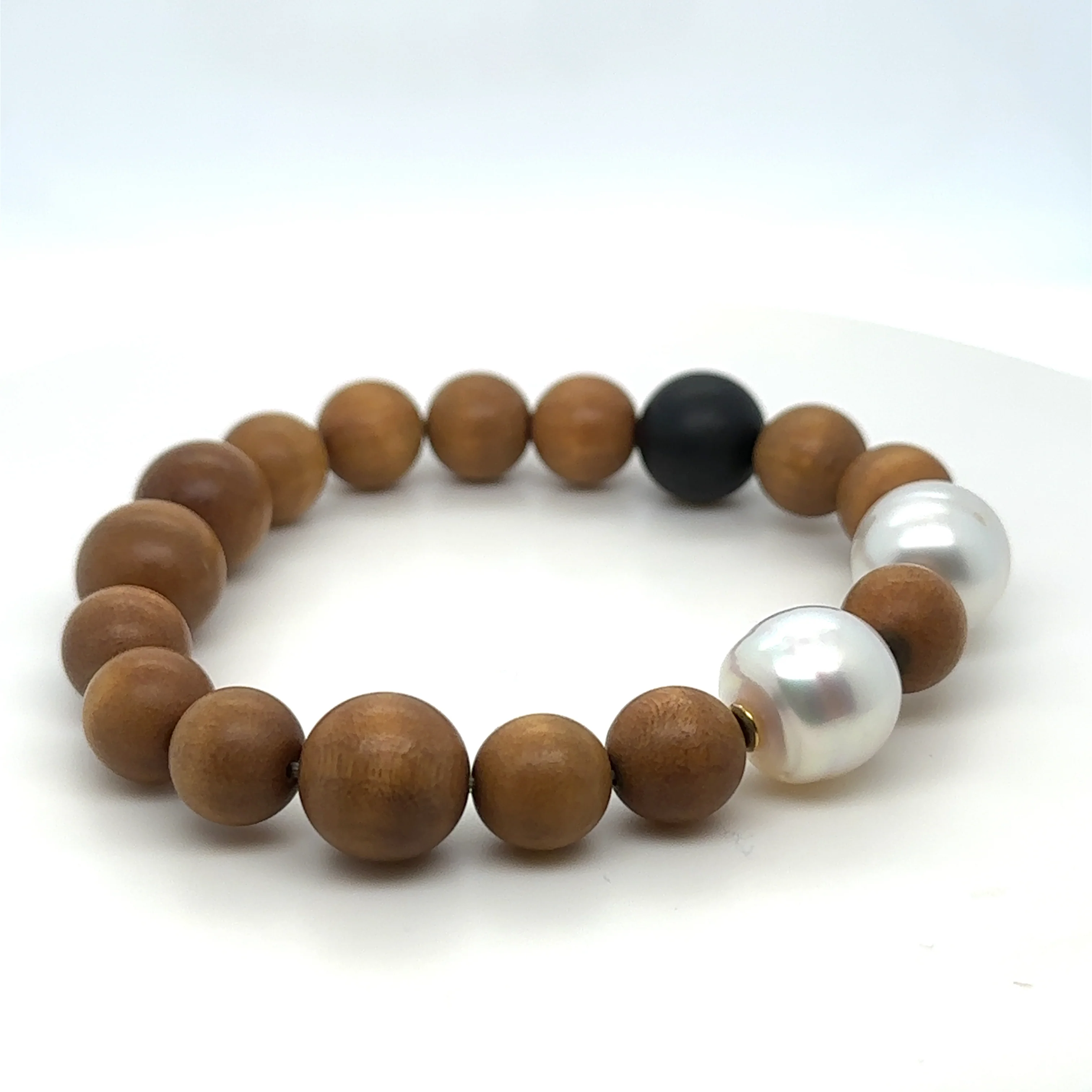 Paspaley Kimberley Onyx Circle Pearl Bracelet - Image 4