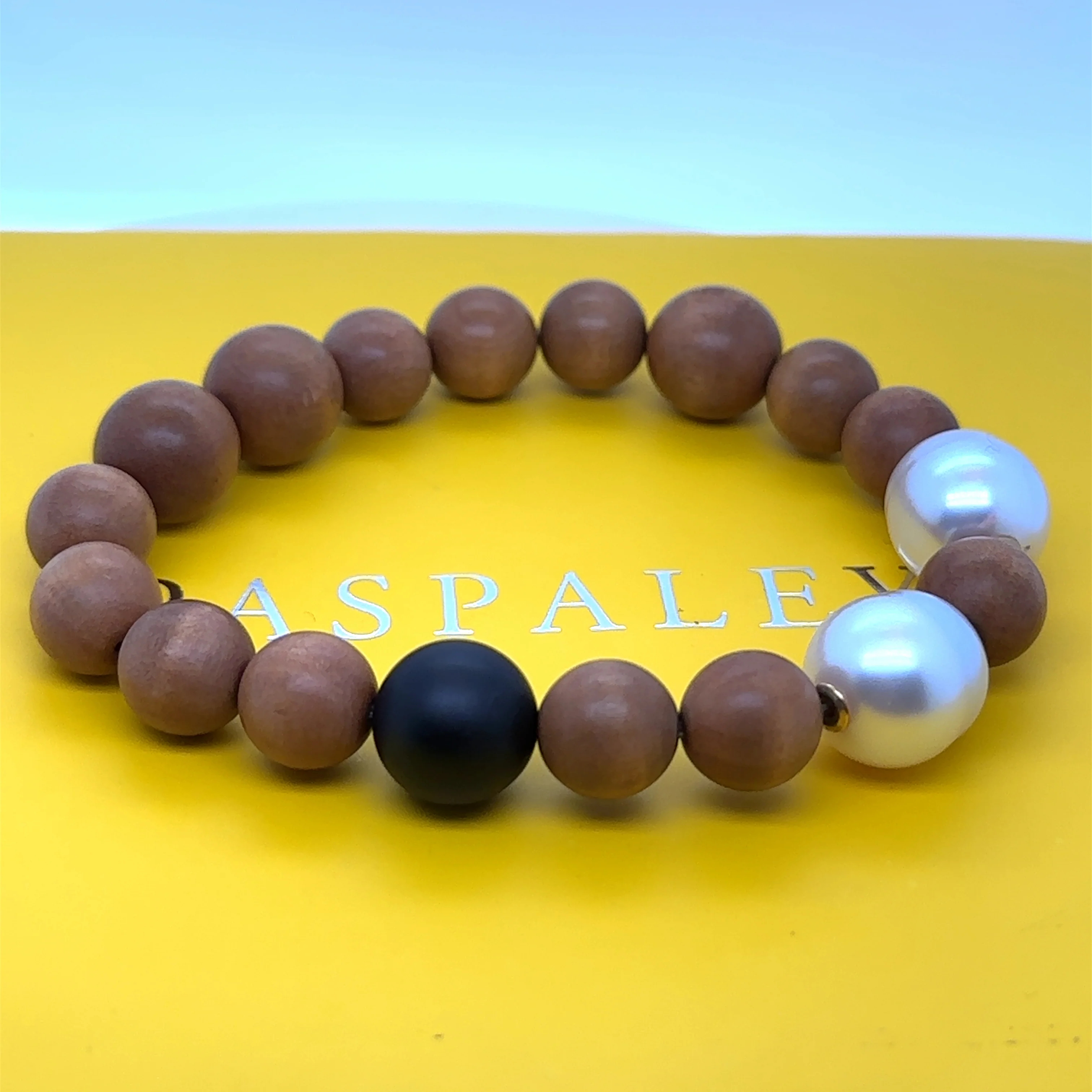 Paspaley Kimberley Onyx Circle Pearl Bracelet - Image 6