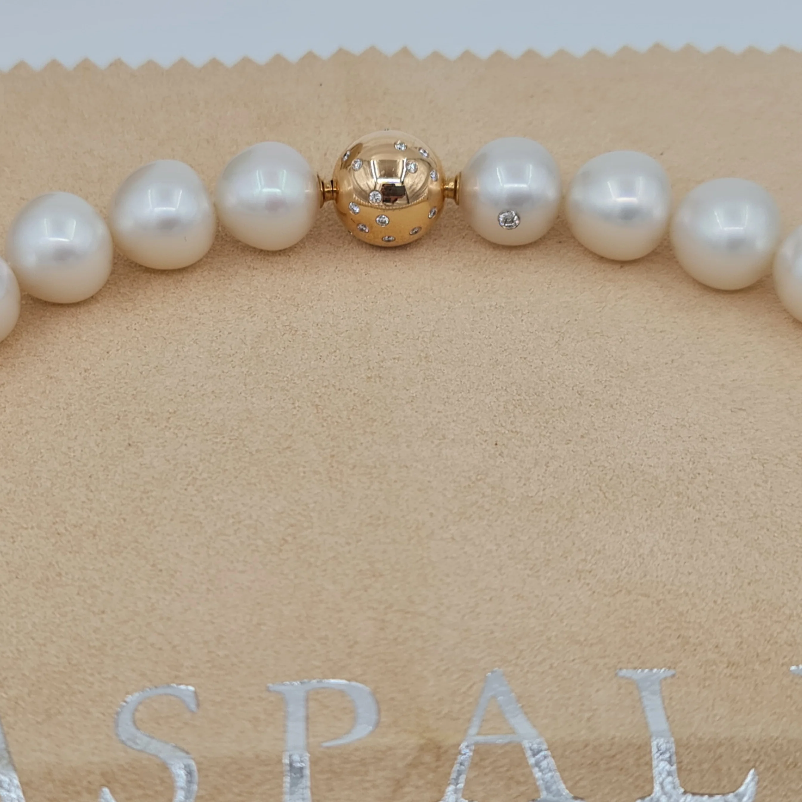 Paspaley Pearl Triangular South Sea Pearl Necklace - Image 5