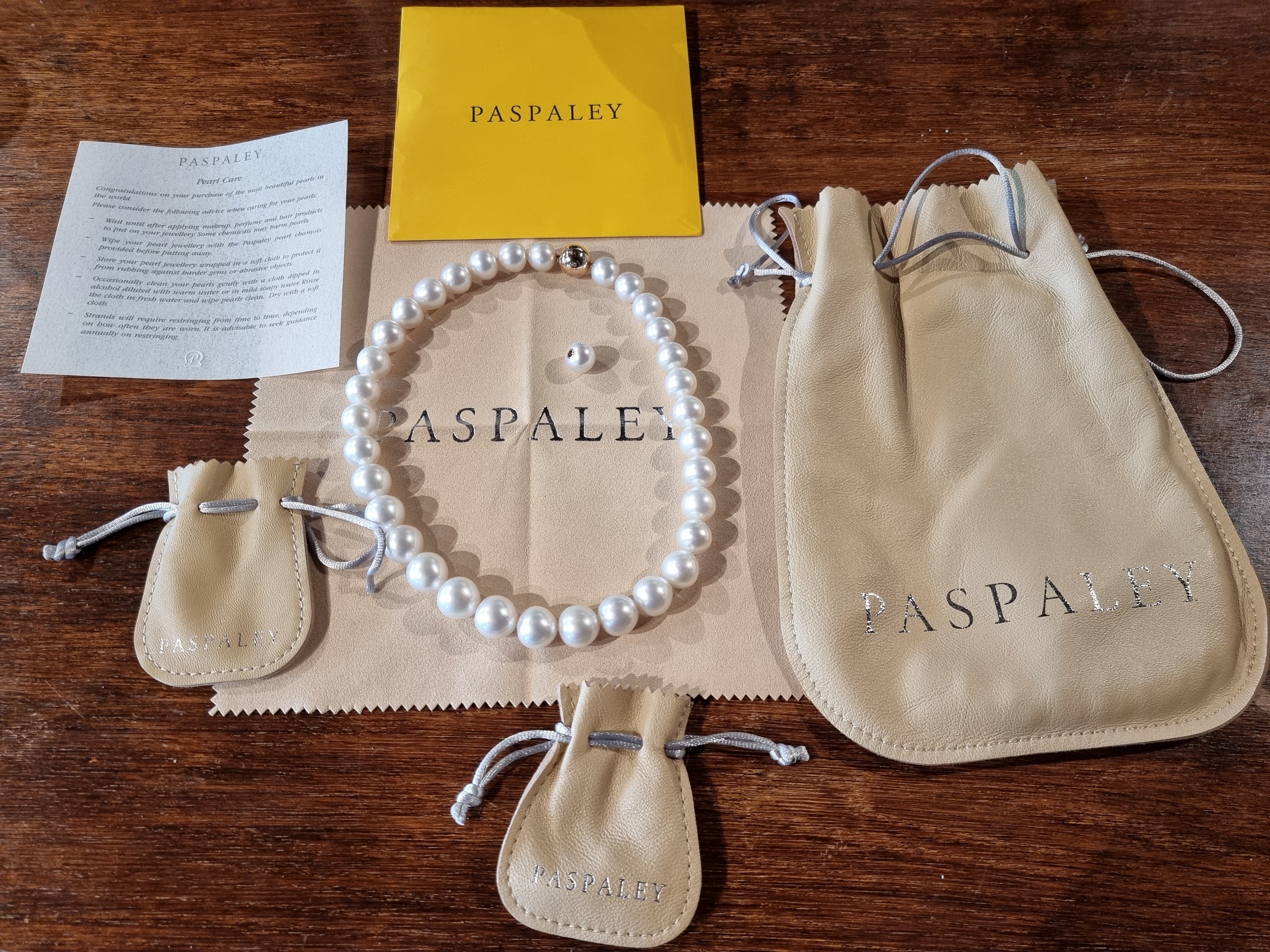 Paspaley Pearl Triangular South Sea Pearl Necklace - Image 7