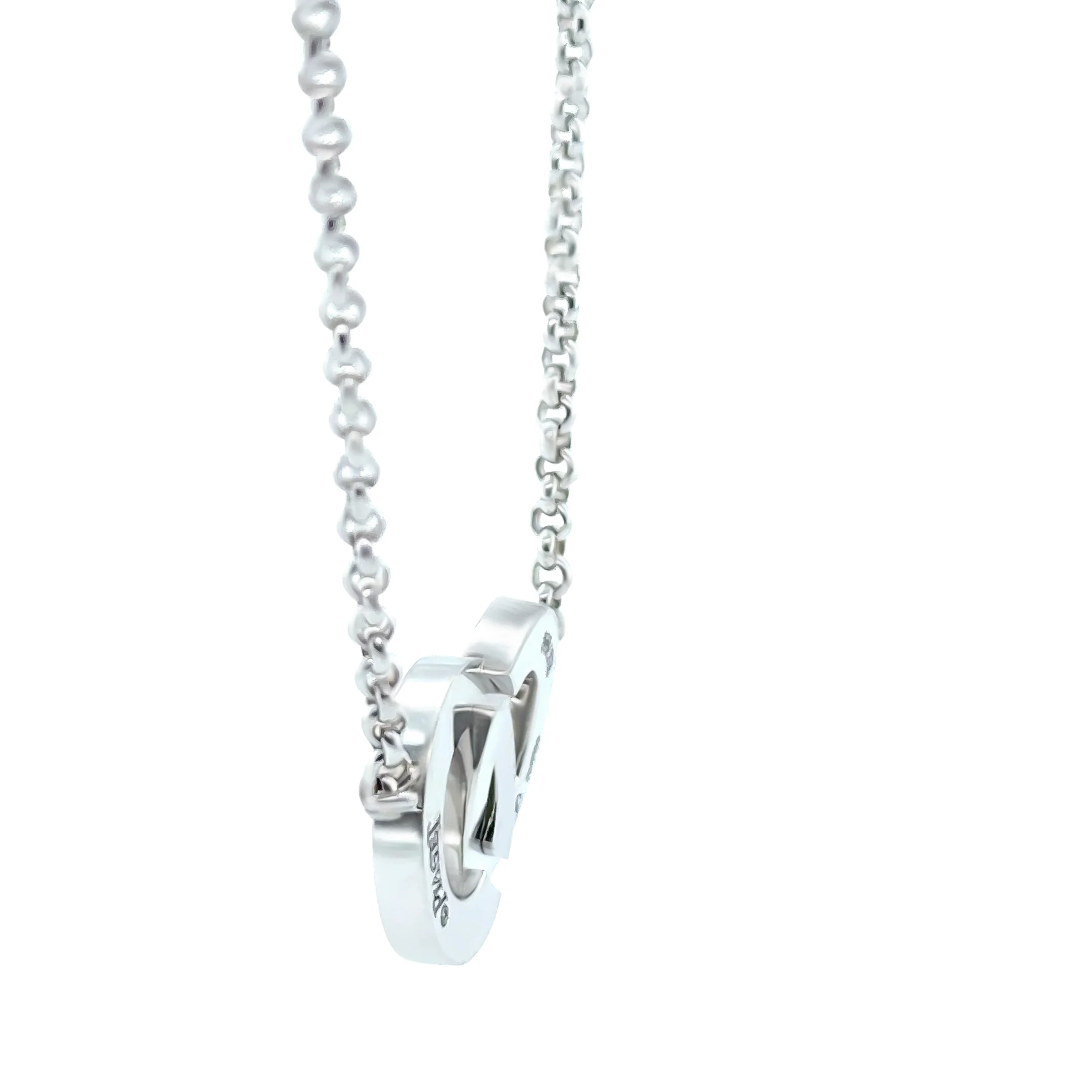 Piaget 18ct White Gold Diamond Toi Moi Possession Necklace 0.32ct - Image 4