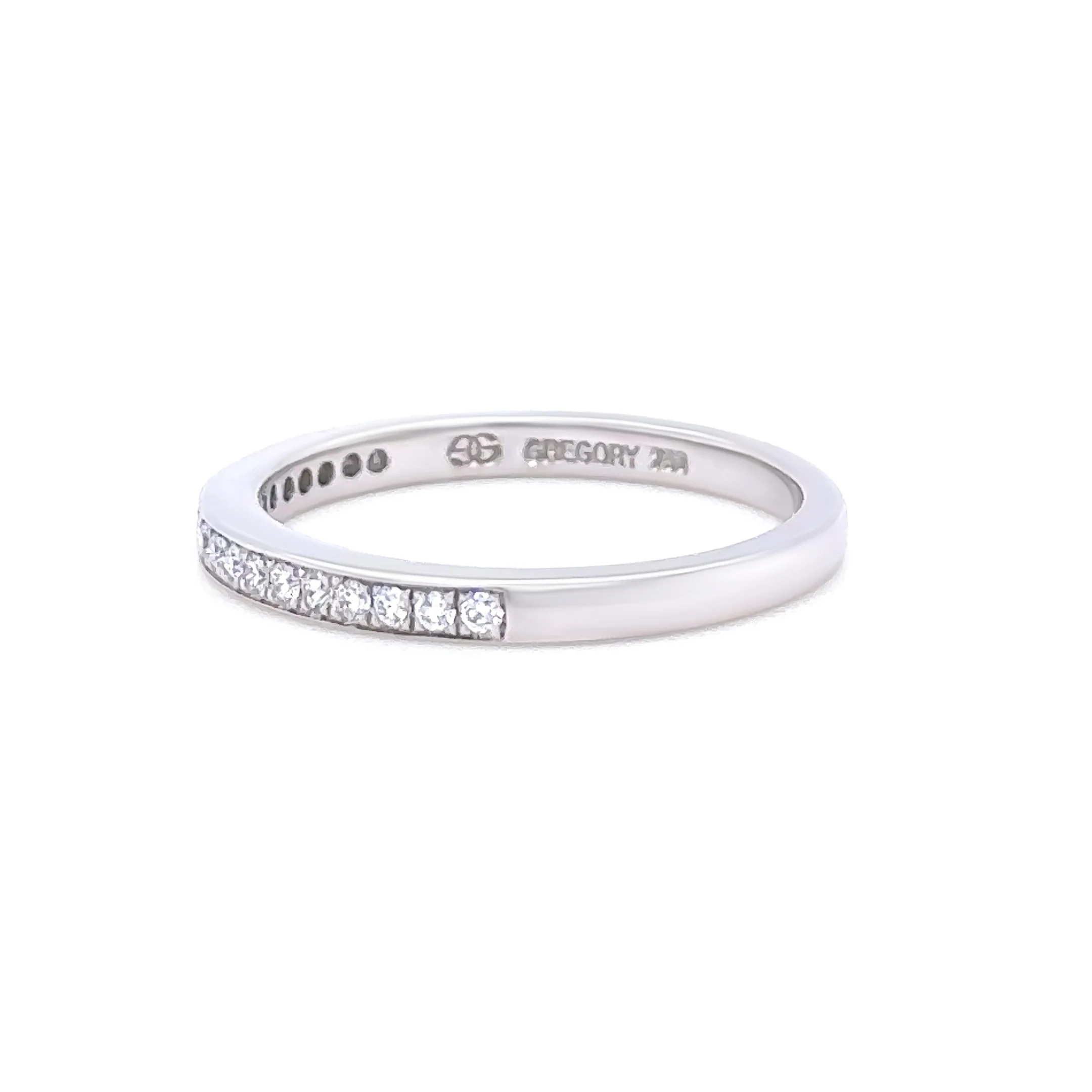 Platinum & 18ct White Gold Diamond Engagement and Wedding Ring Set 1.16ct - Image 12