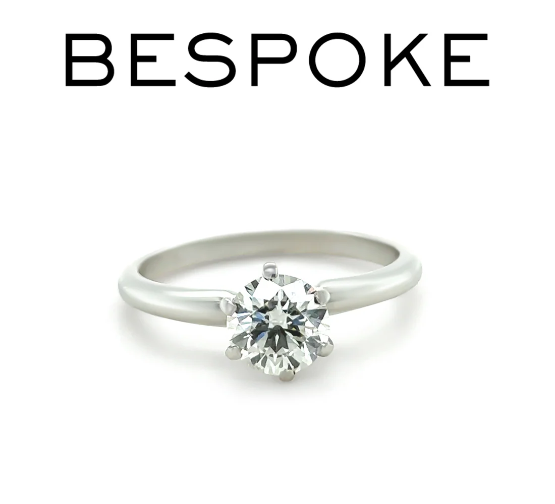 Platinum Diamond Engagement Ring 1.02ct
