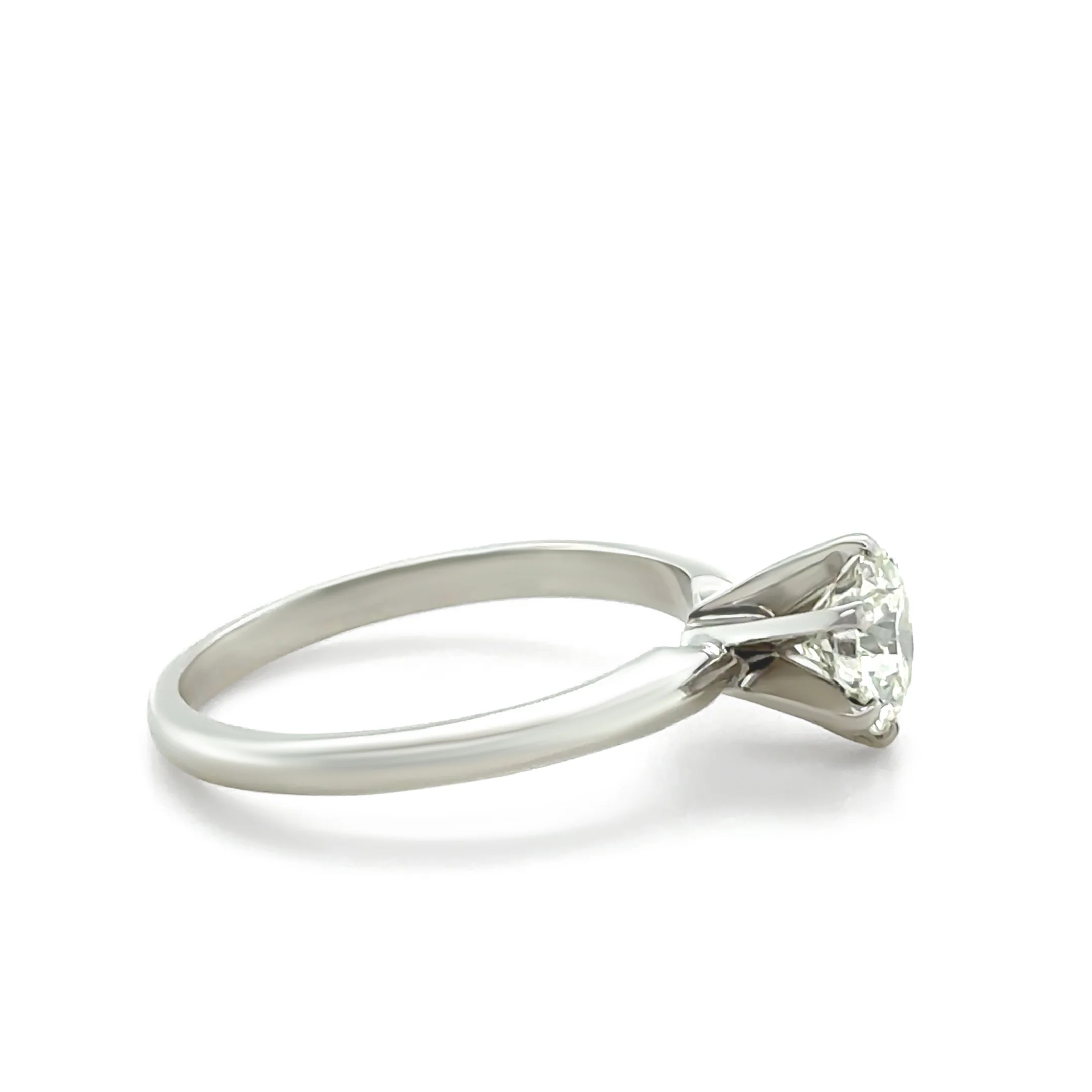 Platinum Diamond Engagement Ring 1.02ct - Image 3