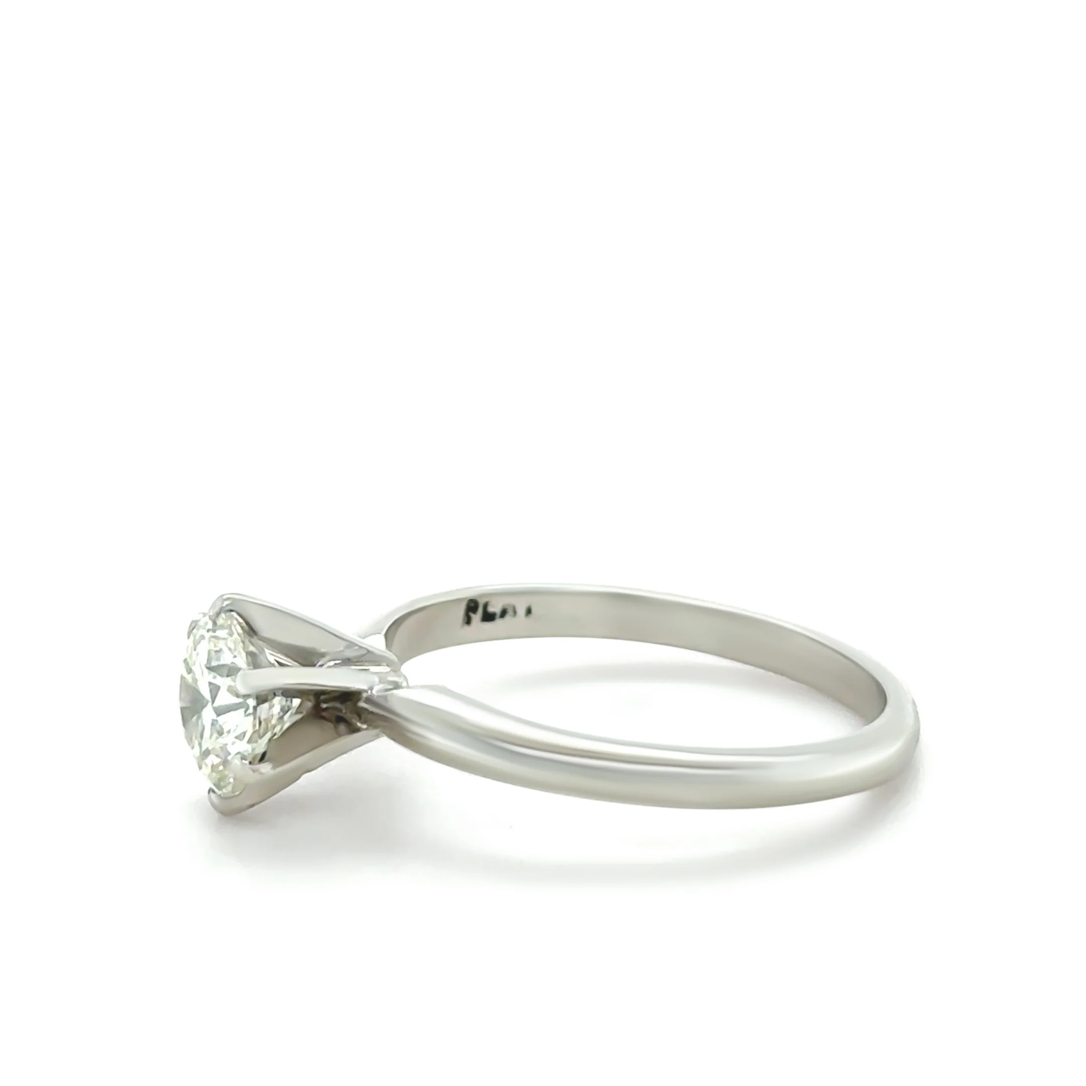 Platinum Diamond Engagement Ring 1.02ct - Image 4