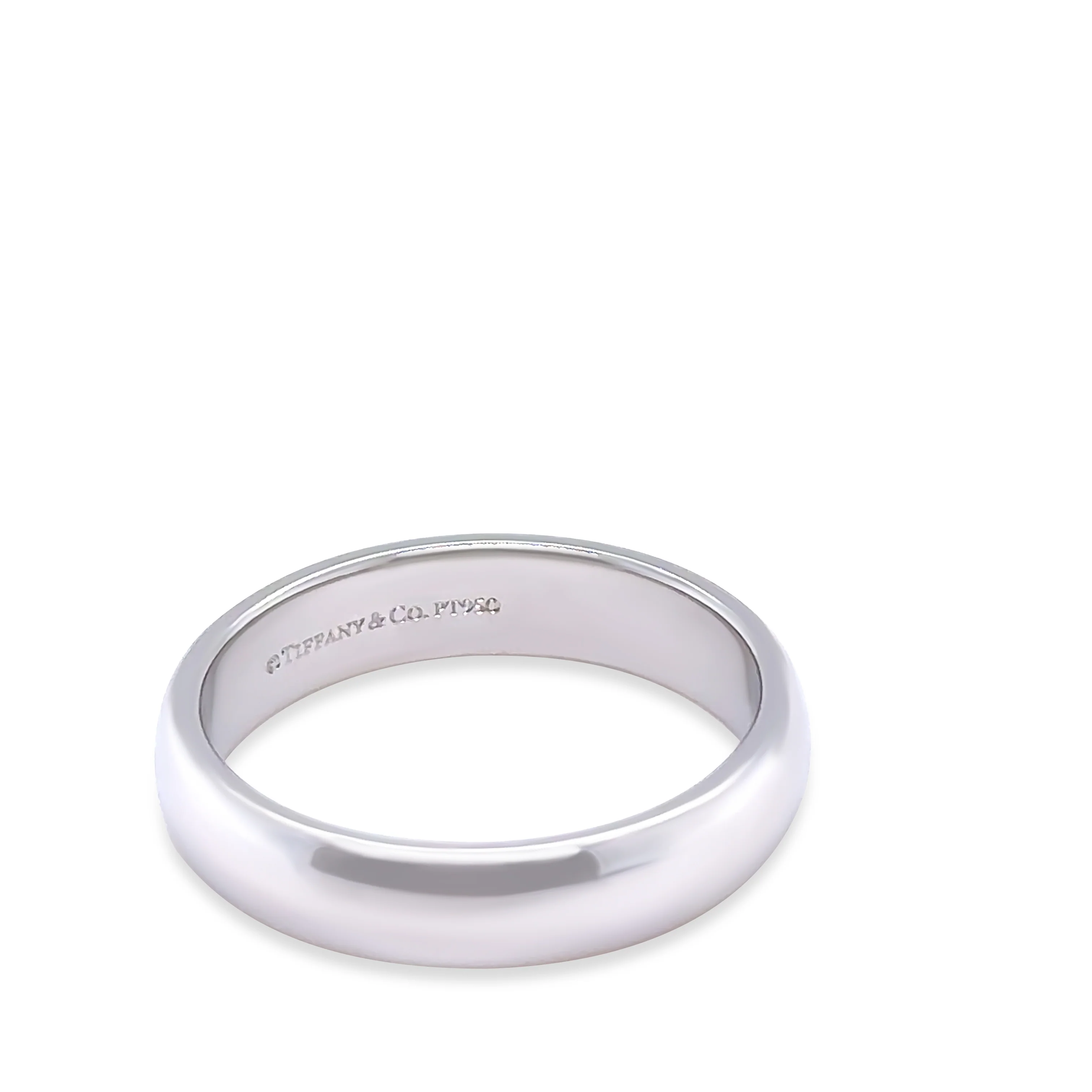 Tiffany & Co Platinum Forever Wedding Band Ring 8.52g - Image 5