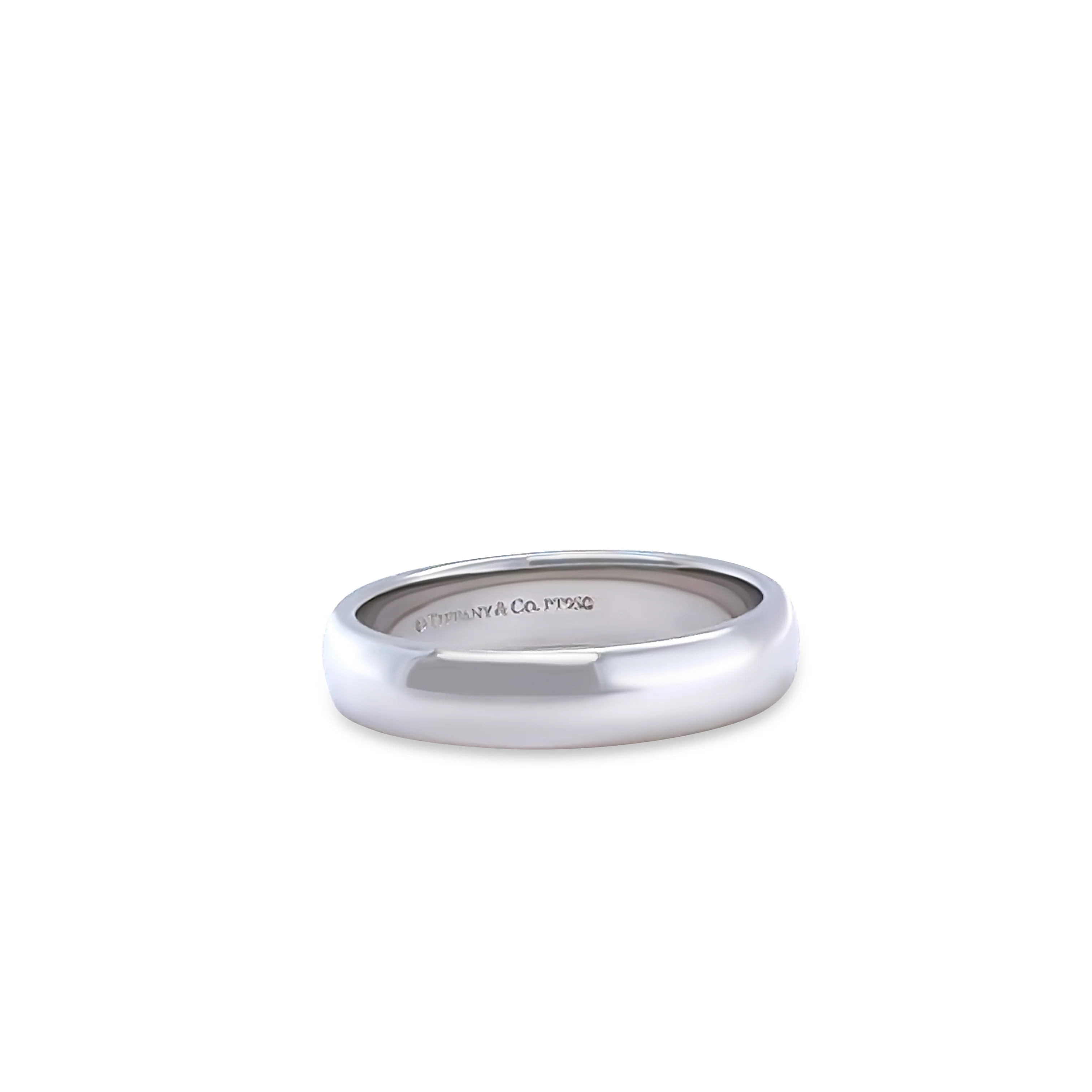 Tiffany & Co Platinum Forever Wedding Band Ring 8.52g - Image 6