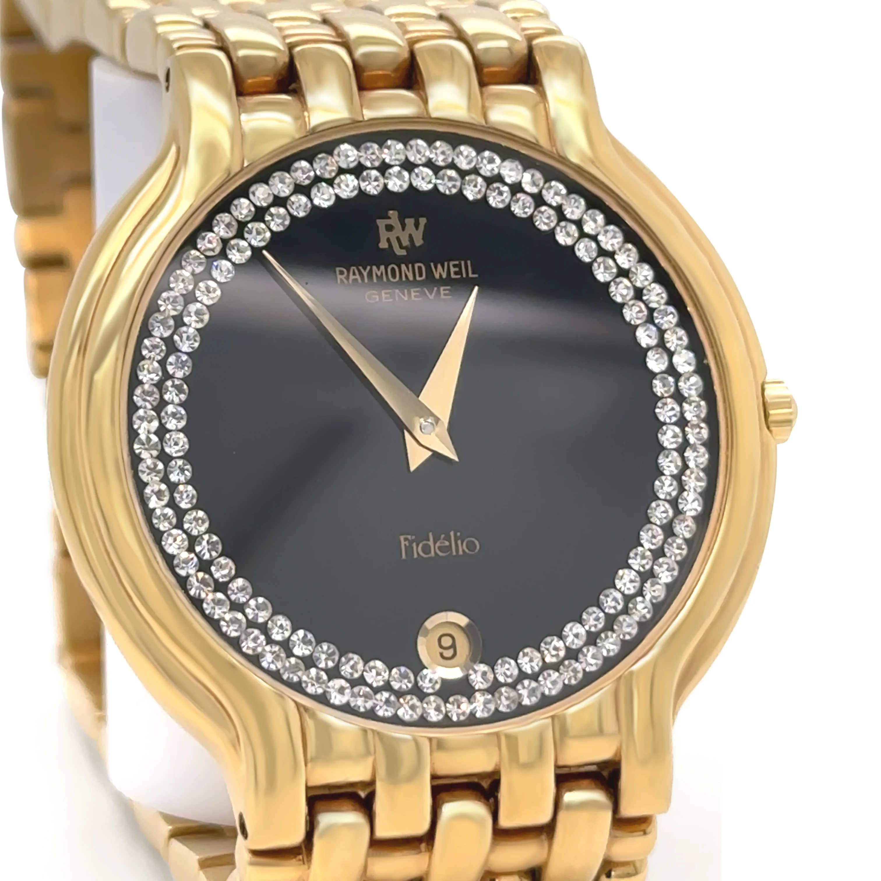 Raymond Weil Fidelio 18ct Gold Plated 4802 Ladies Quartz Watch - Image 3