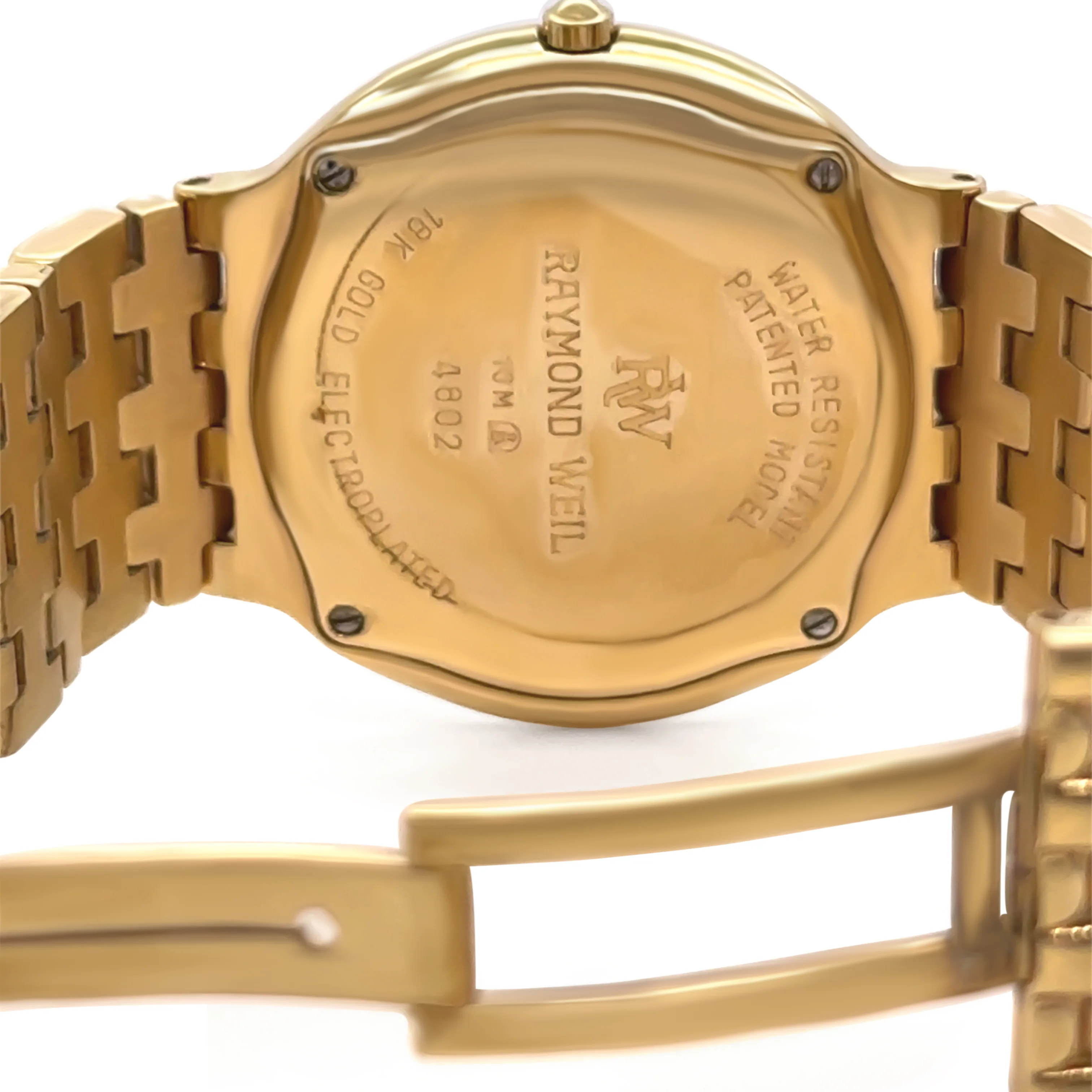 Raymond Weil Fidelio 18ct Gold Plated 4802 Ladies Quartz Watch - Image 7