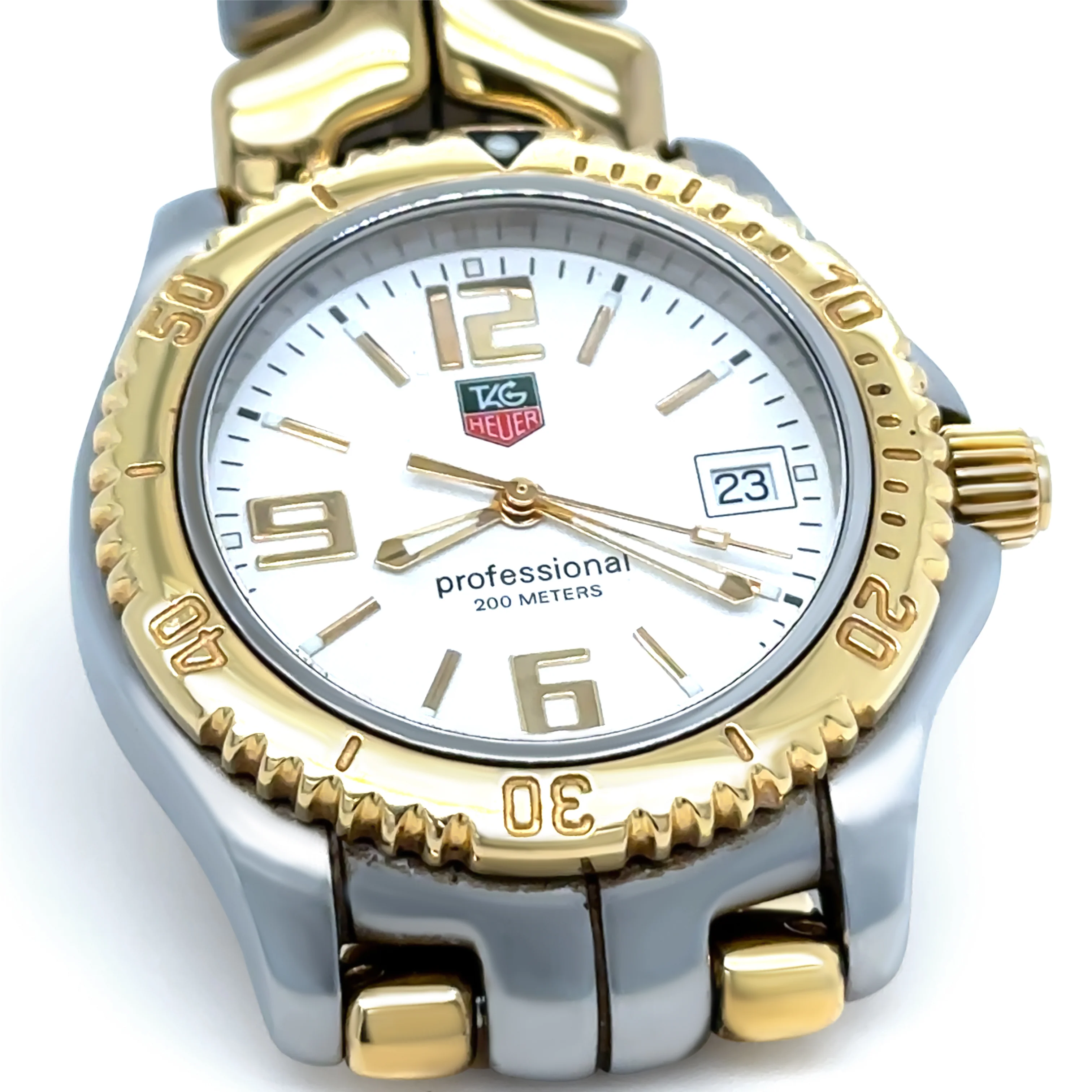 Tag Heuer Link Stainless Steel & Gold Capped Quartz Watch WT1250 – 36mm - Image 3