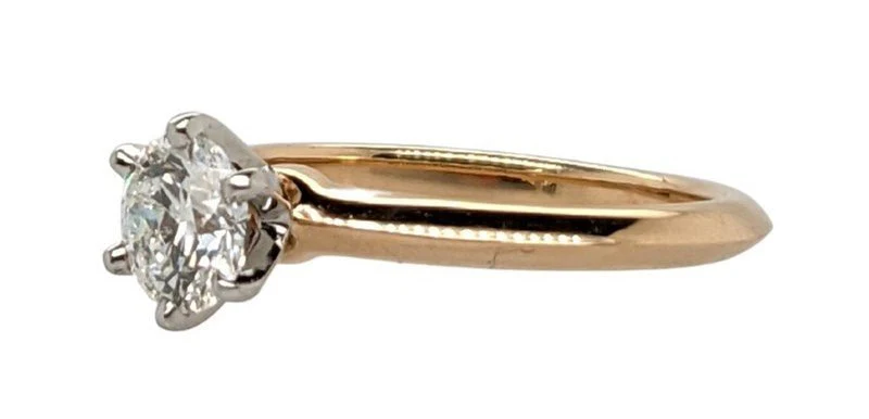 Tiffany & Co Setting Engagement Ring in 18k Rose Gold 0.70ct - Image 2