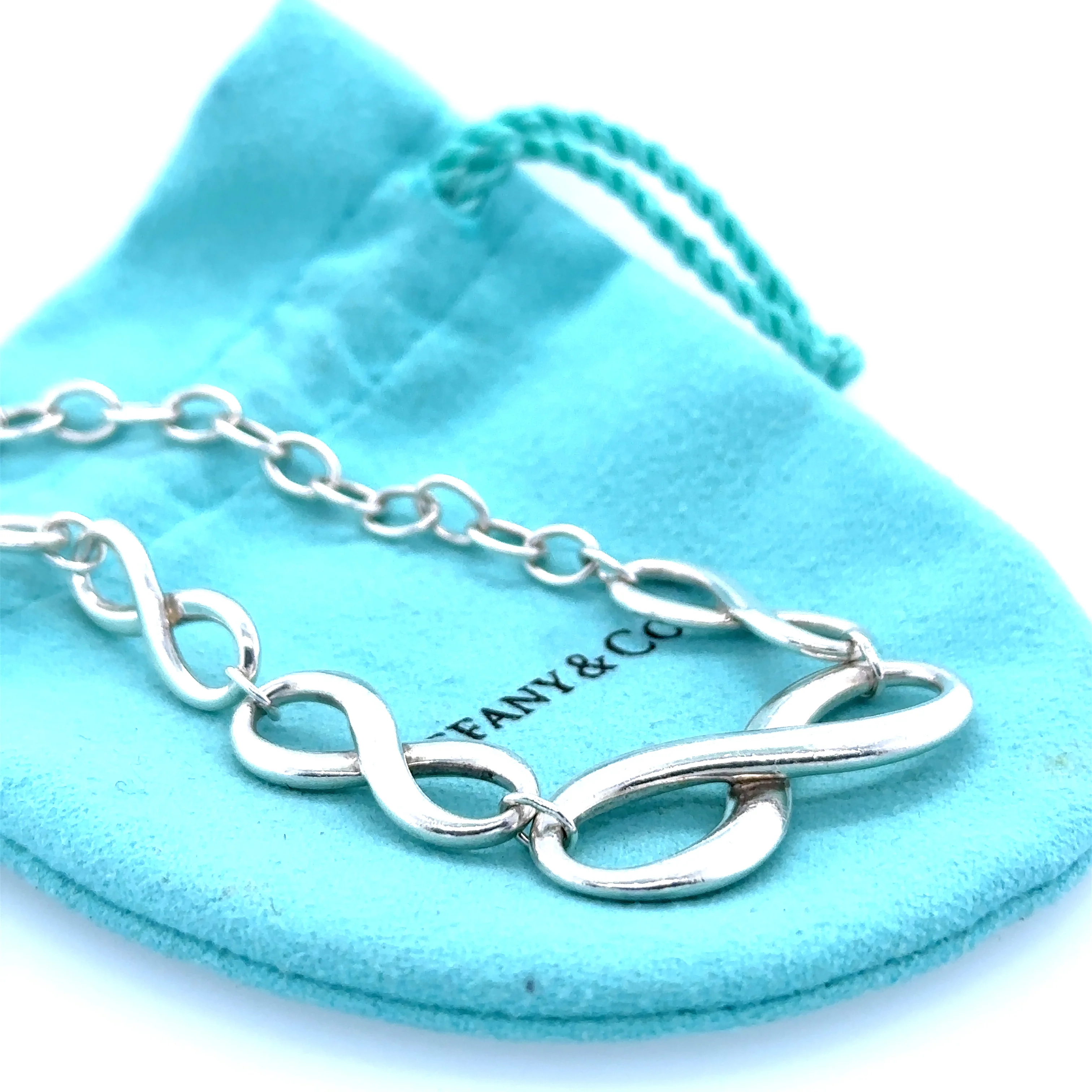 Tiffany and Co Infinity Statement Necklace (RARE) - Image 5