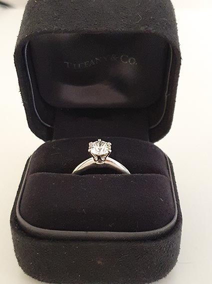 Tiffany & Co 1.04ct Diamond Ring - Image 5
