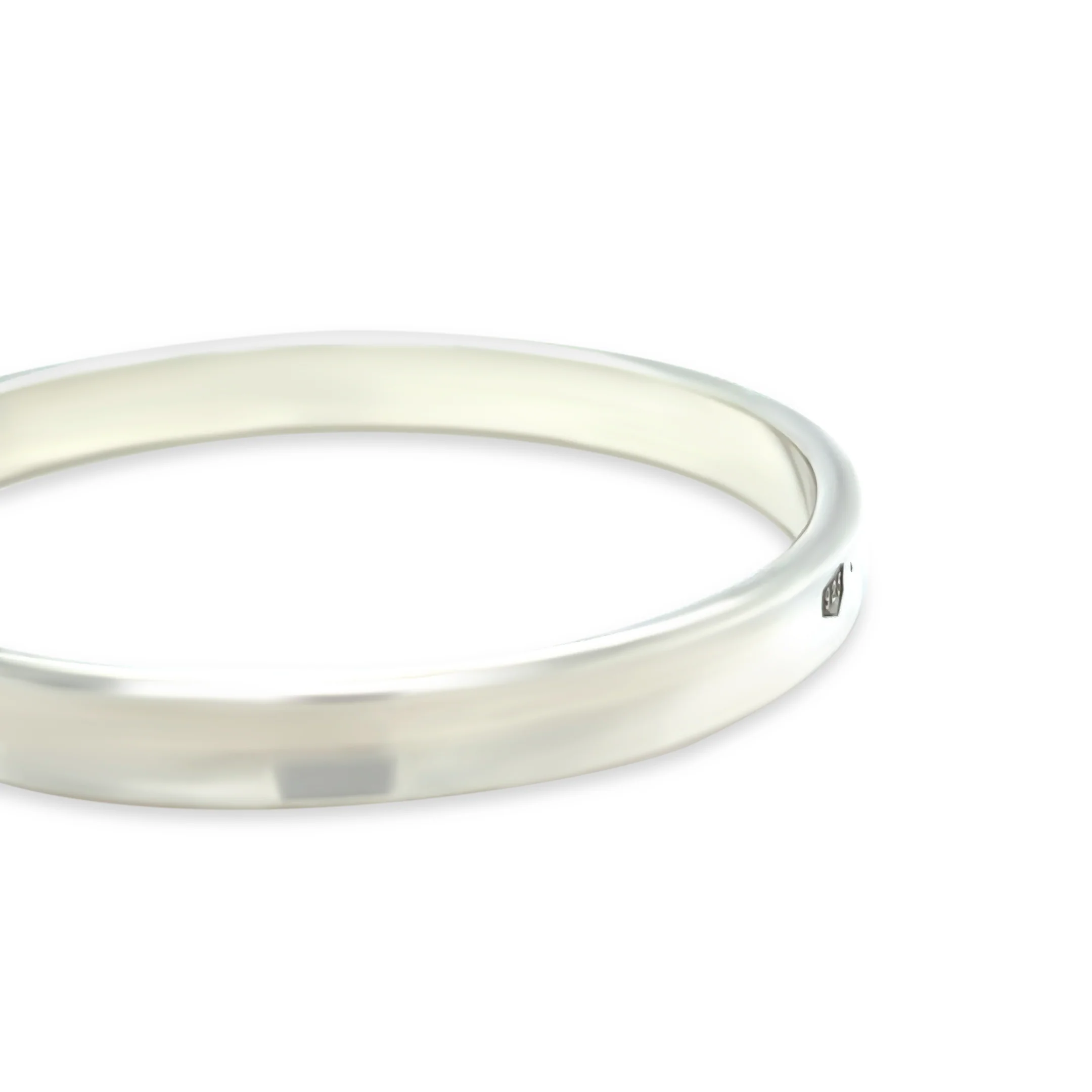 Tiffany & Co. 1837 Narrow Sterling Silver Bracelet 34.15g - Image 6