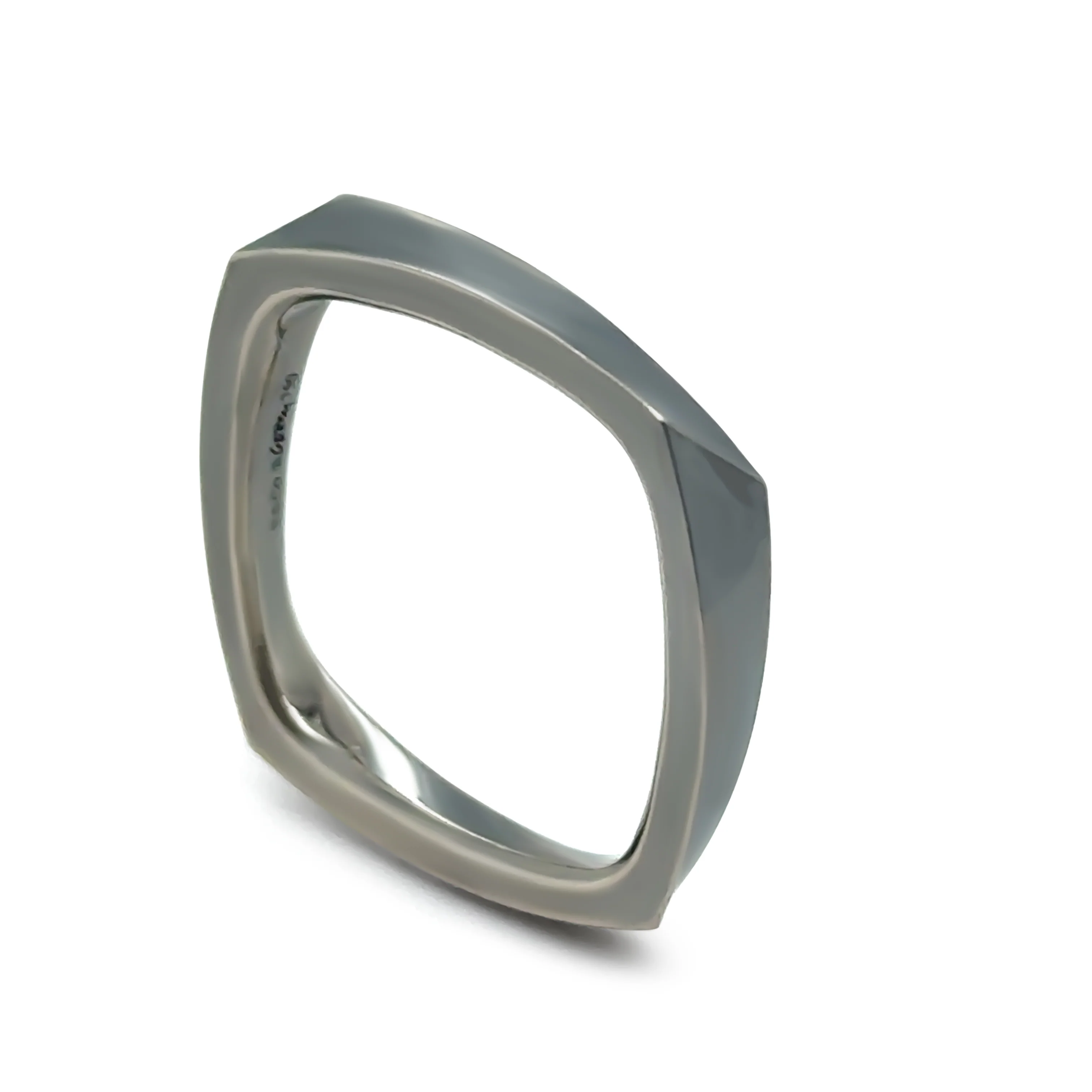 Tiffany & Co 18ct Black Gold Frank Gehry Torque Ring 8.30g - Image 7
