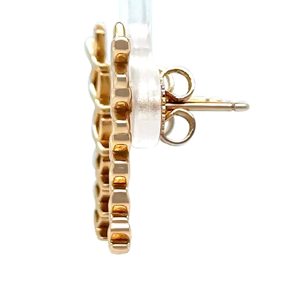 Tiffany & Co. 18ct Rose Gold Paloma Picasso Graffiti Earrings 5g - Image 3