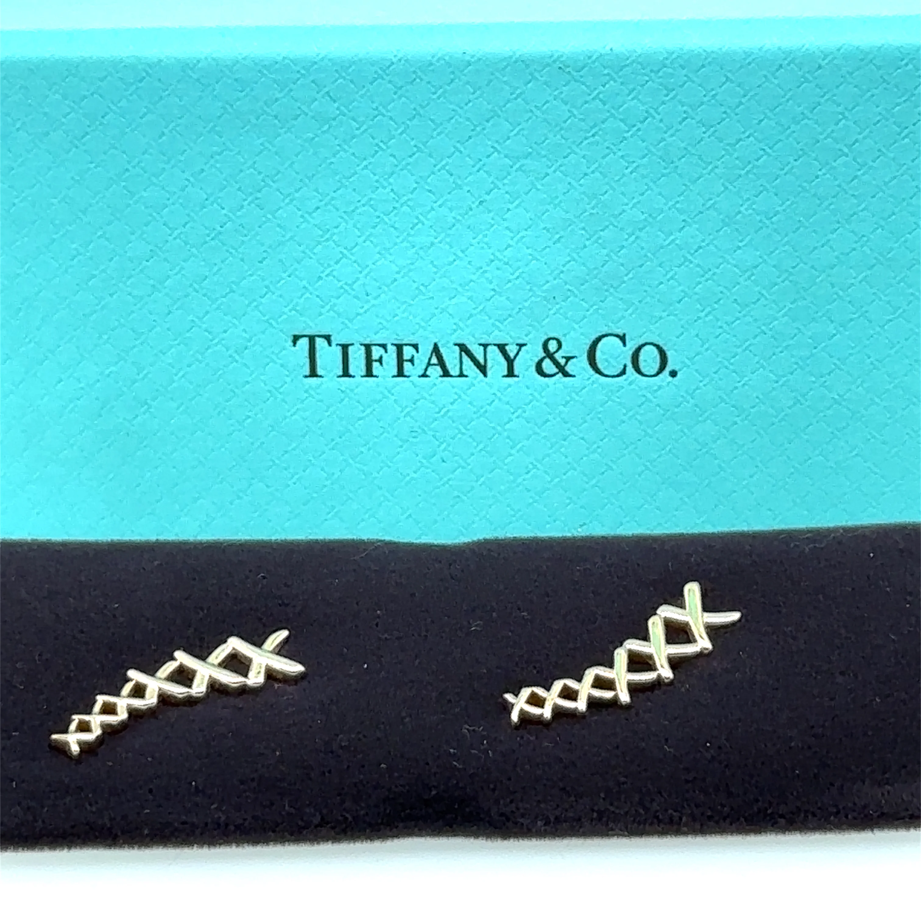 Tiffany & Co. 18ct Rose Gold Paloma Picasso Graffiti Earrings 5g - Image 9