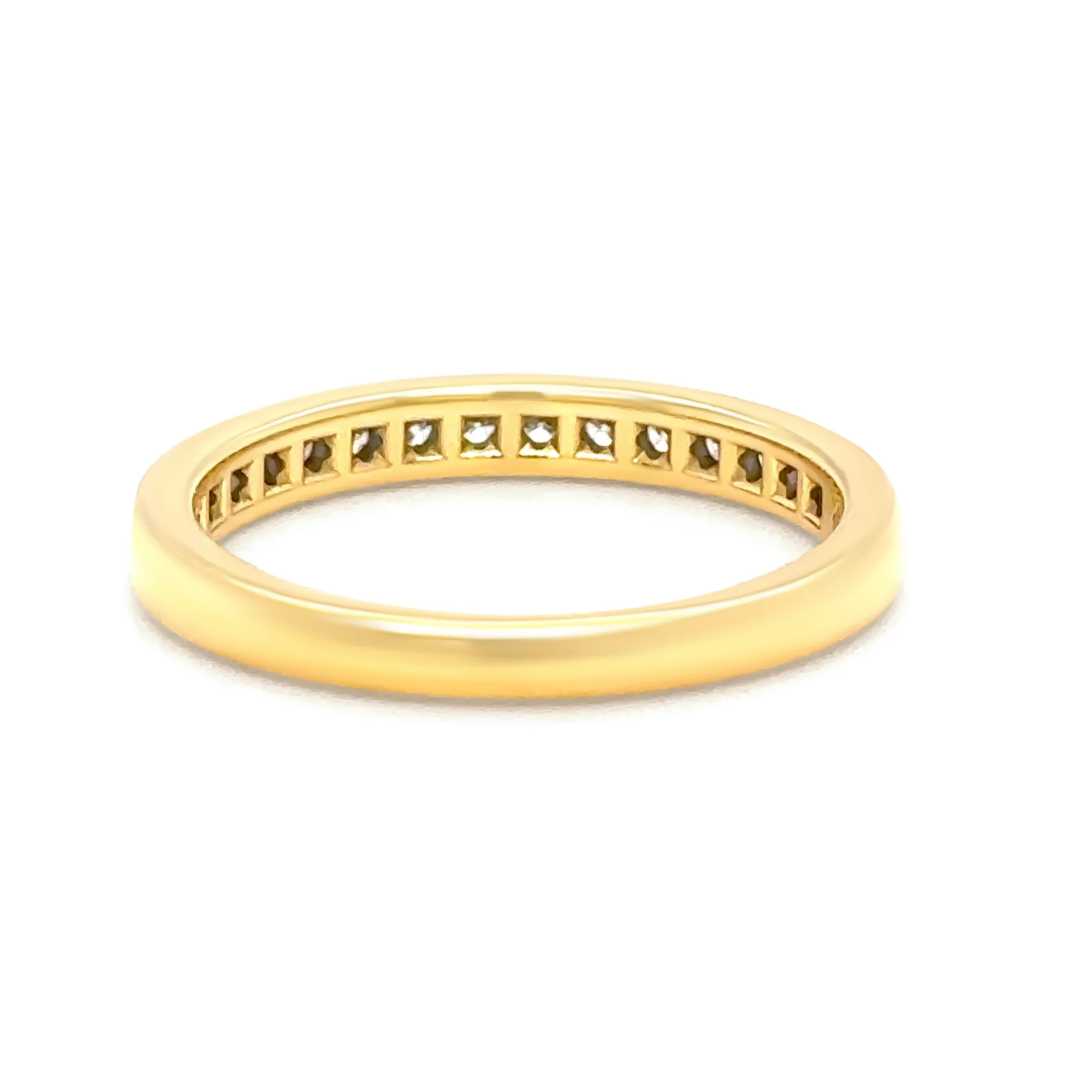Tiffany & Co. 18ct Yellow Gold Diamond Ring 0.30ct 2.7g - Image 5