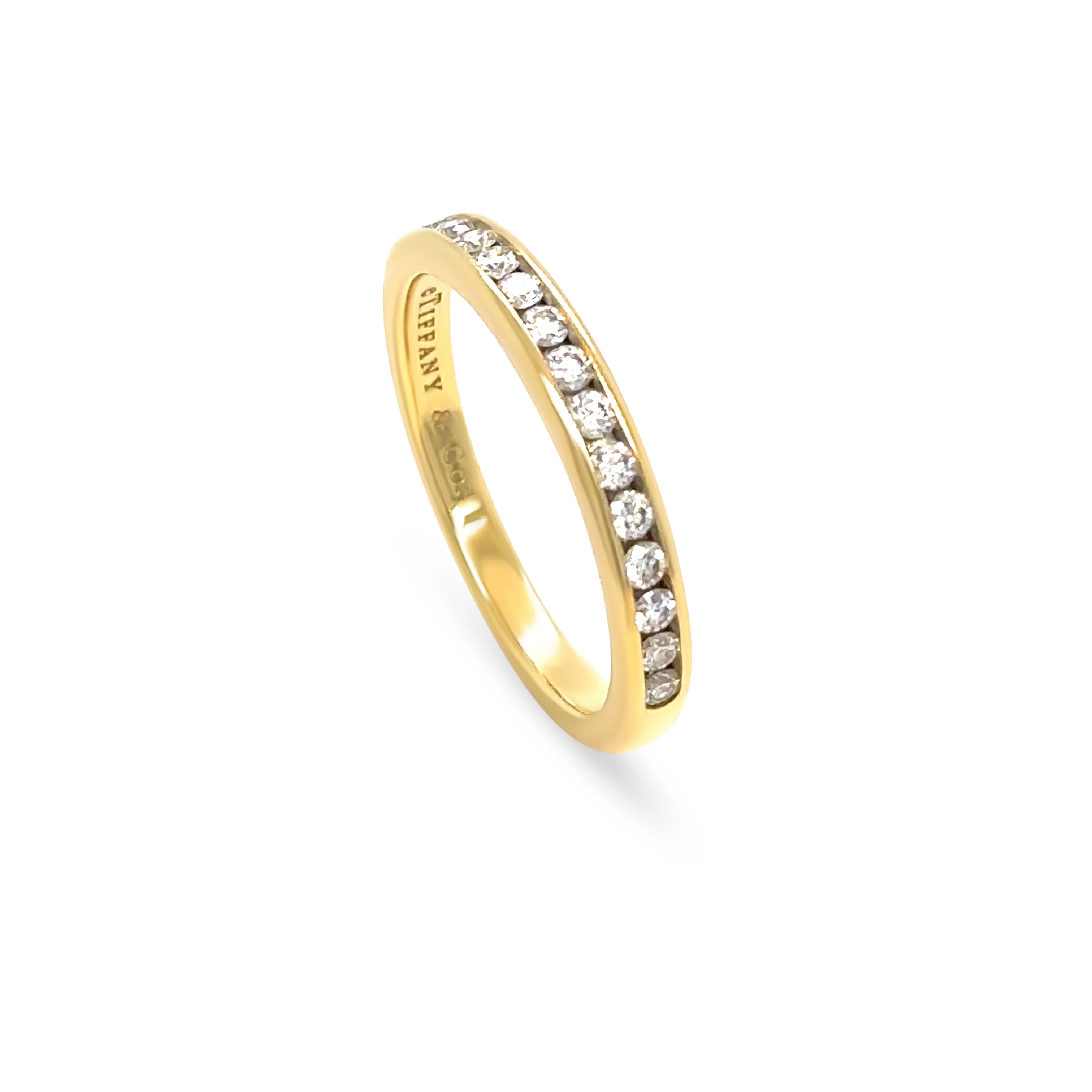 Tiffany & Co. 18ct Yellow Gold Diamond Ring 0.30ct 2.7g - Image 9