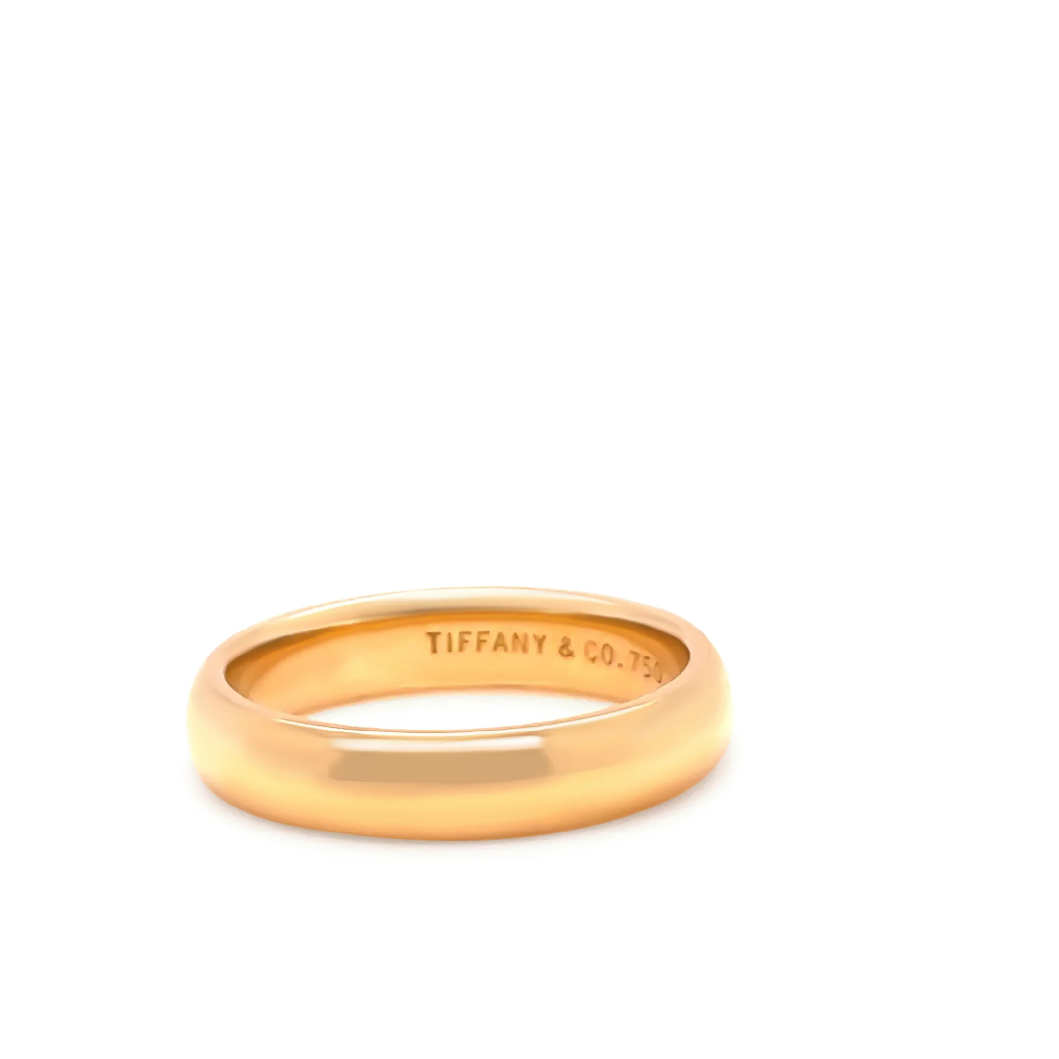 Tiffany & Co 18ct Yellow Gold Forever Wedding Band Ring 7.33g - Image 2