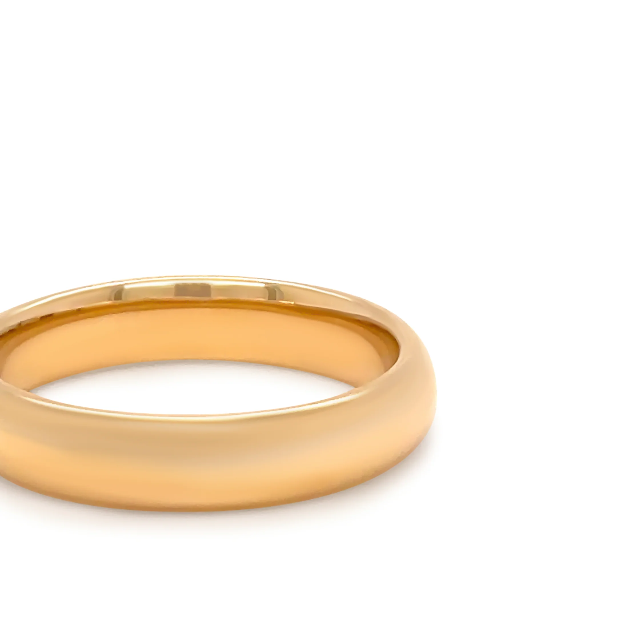 Tiffany & Co 18ct Yellow Gold Forever Wedding Band Ring 7.33g - Image 4