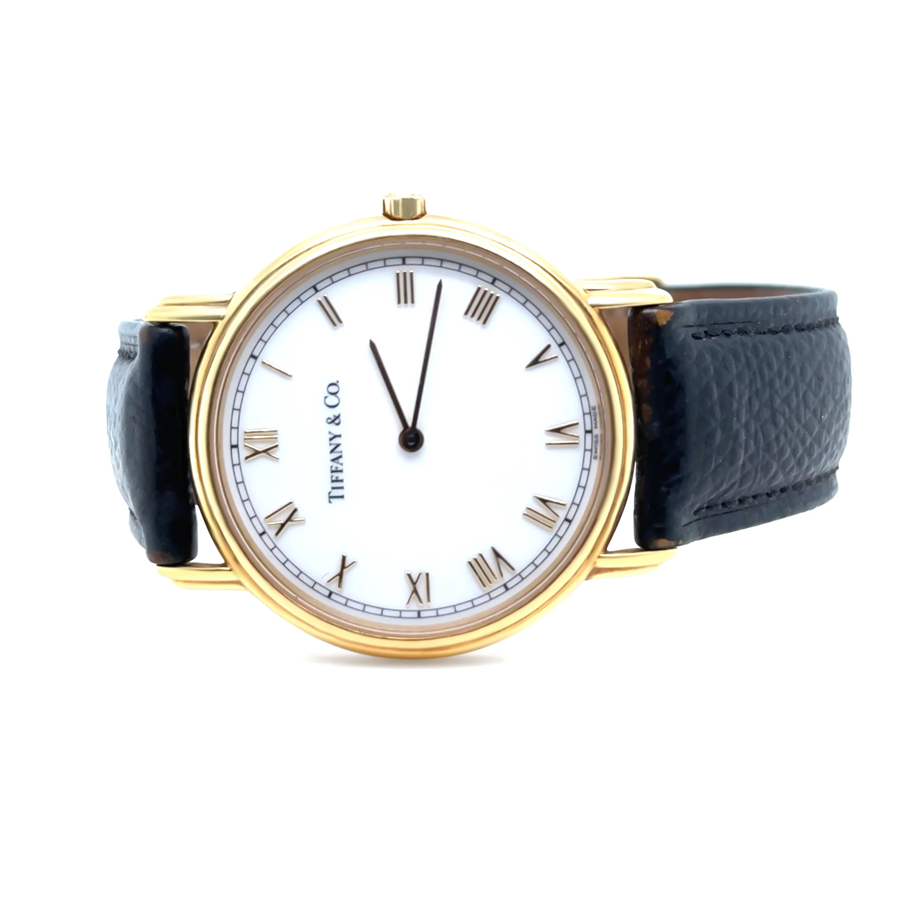 Tiffany & Co. Classic 18ct Yellow Gold Quartz Watch M253 – 34.9g - Image 2