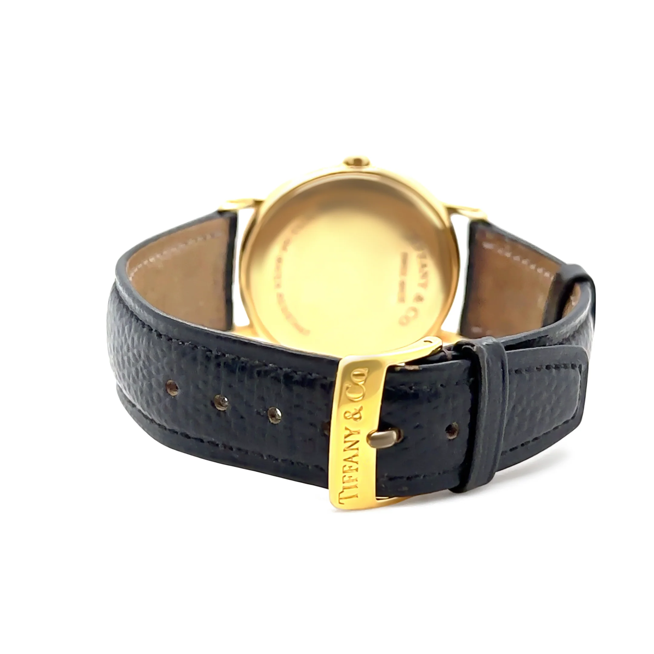 Tiffany & Co. Classic 18ct Yellow Gold Quartz Watch M253 – 34.9g - Image 3