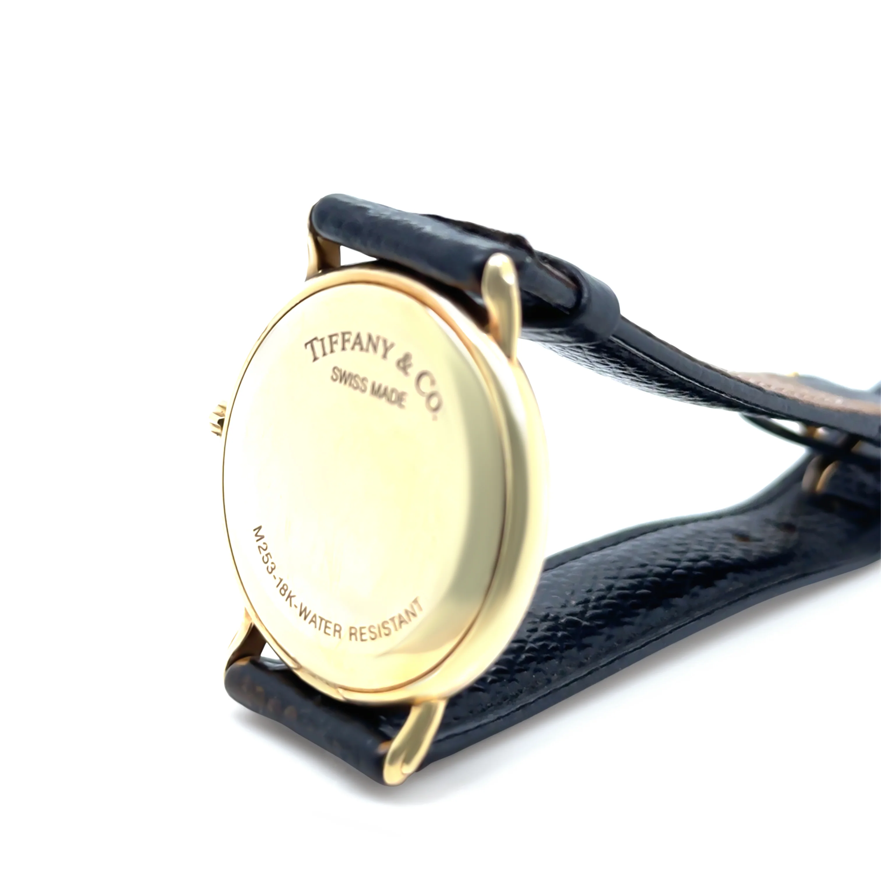 Tiffany & Co. Classic 18ct Yellow Gold Quartz Watch M253 – 34.9g - Image 4