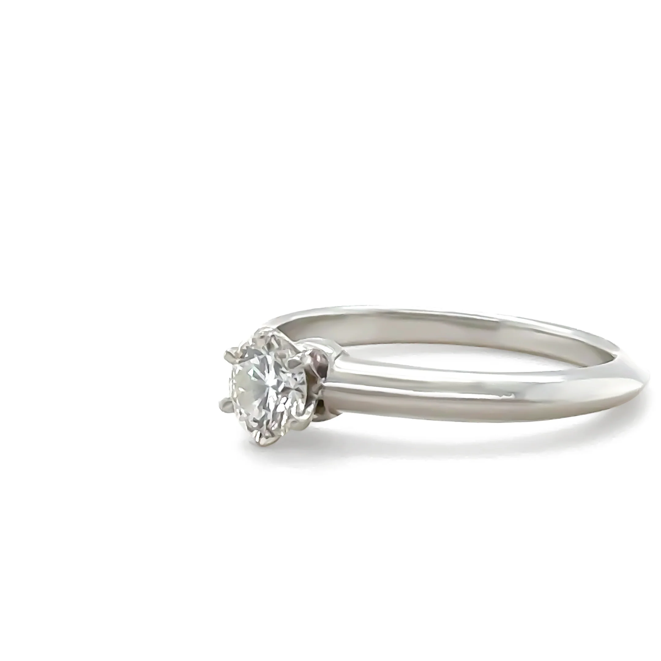 Tiffany & Co Diamond Engagement Ring 0.52ct - Image 3
