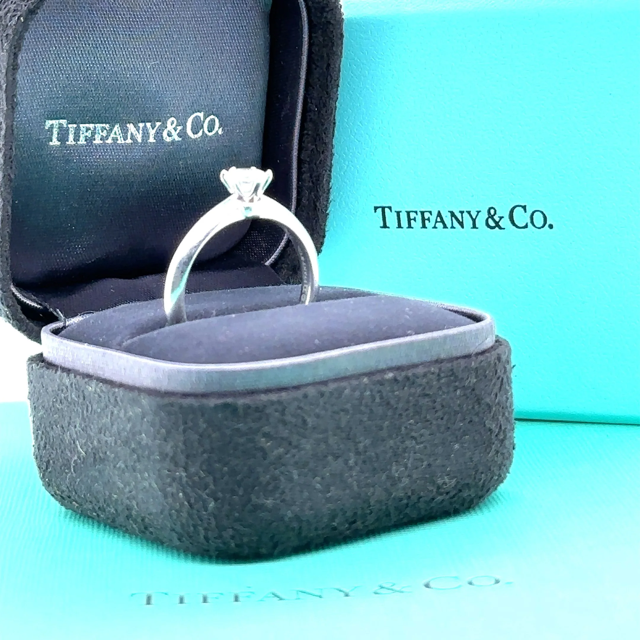 Tiffany & Co Diamond Engagement Ring 0.52ct - Image 6