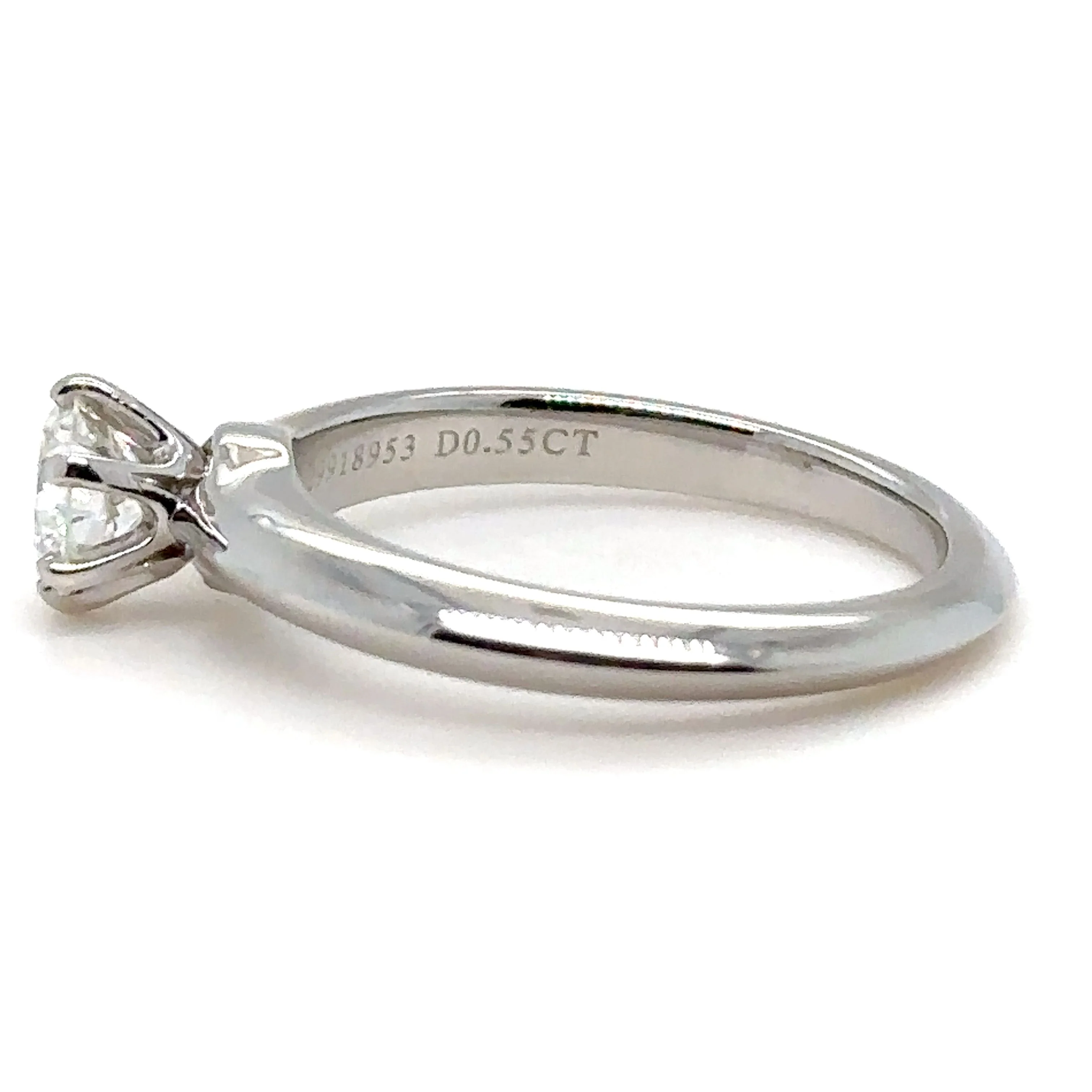 Tiffany & Co Diamond Engagement Ring 0.55ct - Image 3