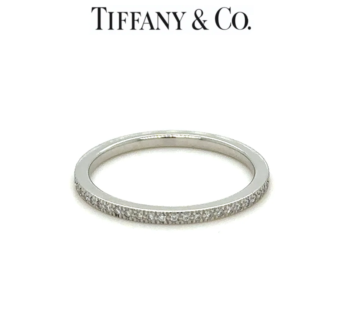 Tiffany & Co Diamond Eternity Ring 0.35ct