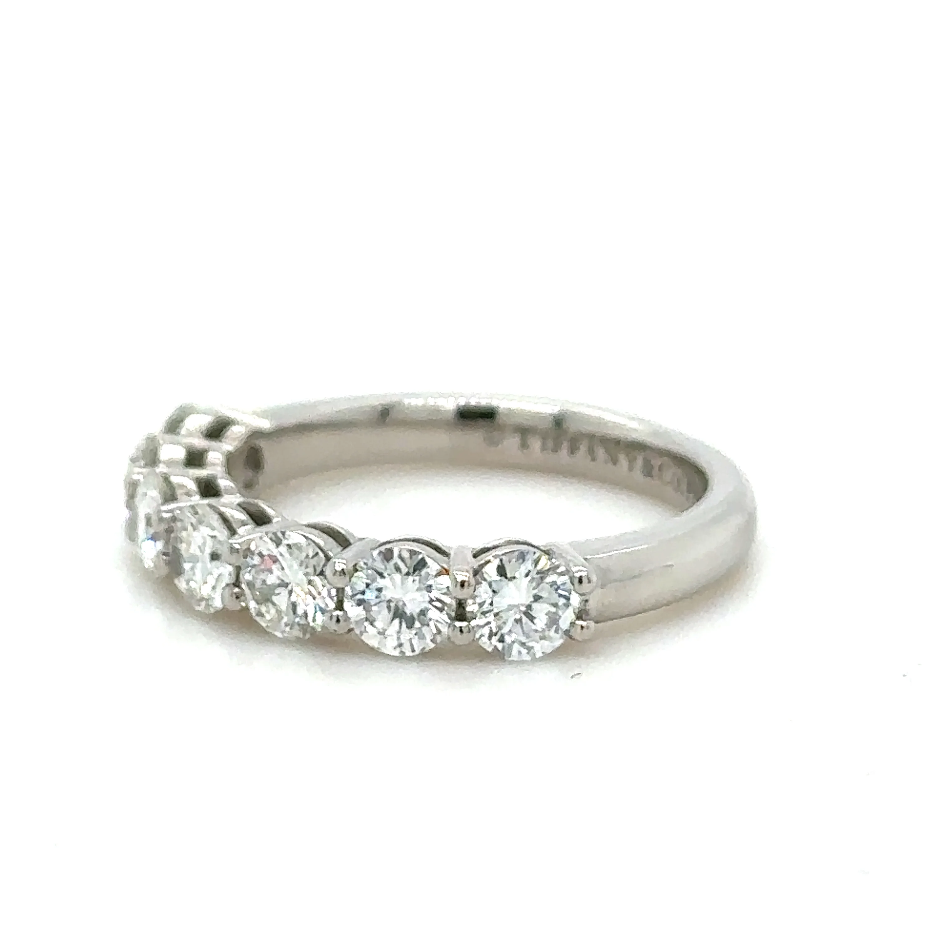 Tiffany & Co Diamond Half Eternity Ring 1.09ct - Image 6