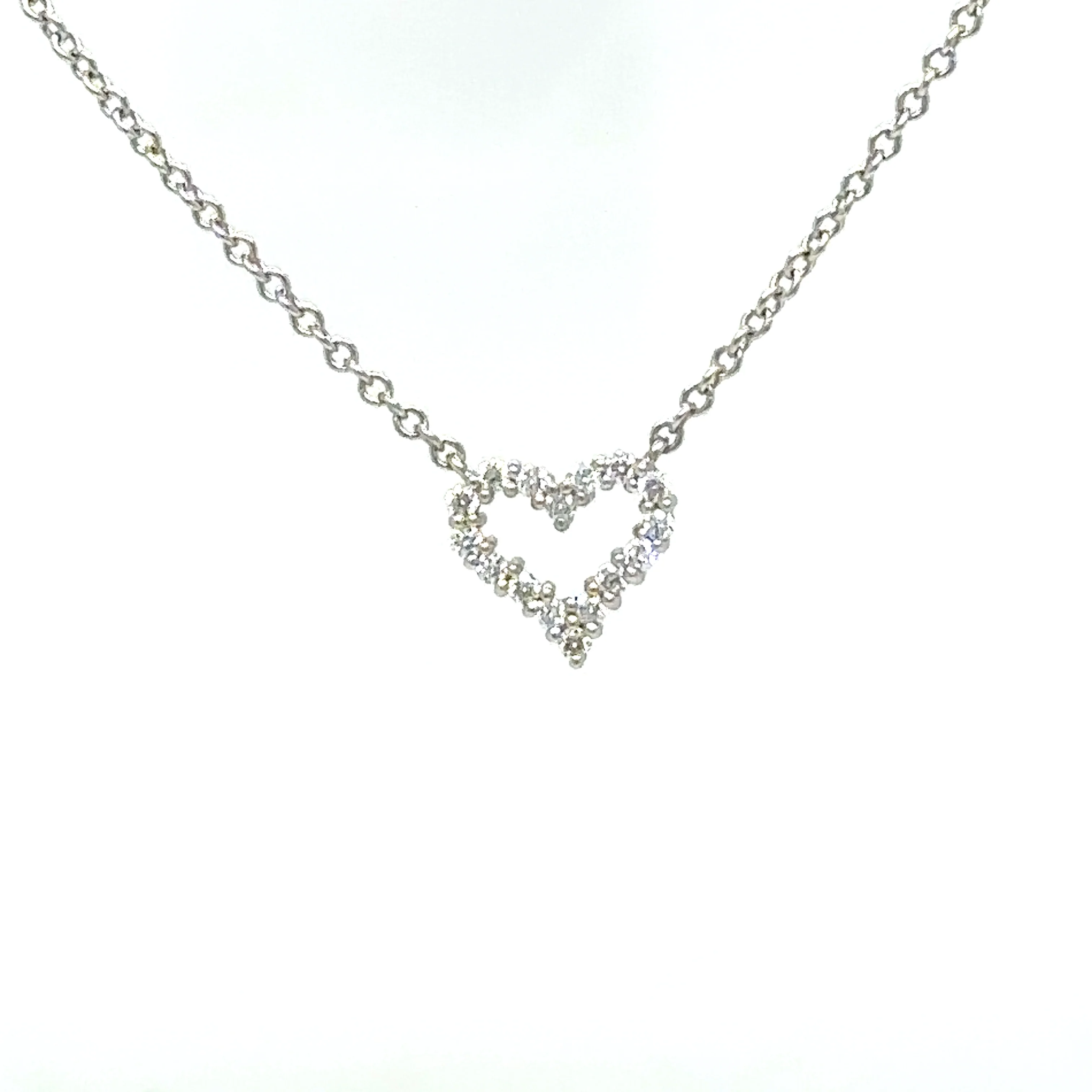 Tiffany & Co Diamond Heart Pendant 0.20ct - Image 12