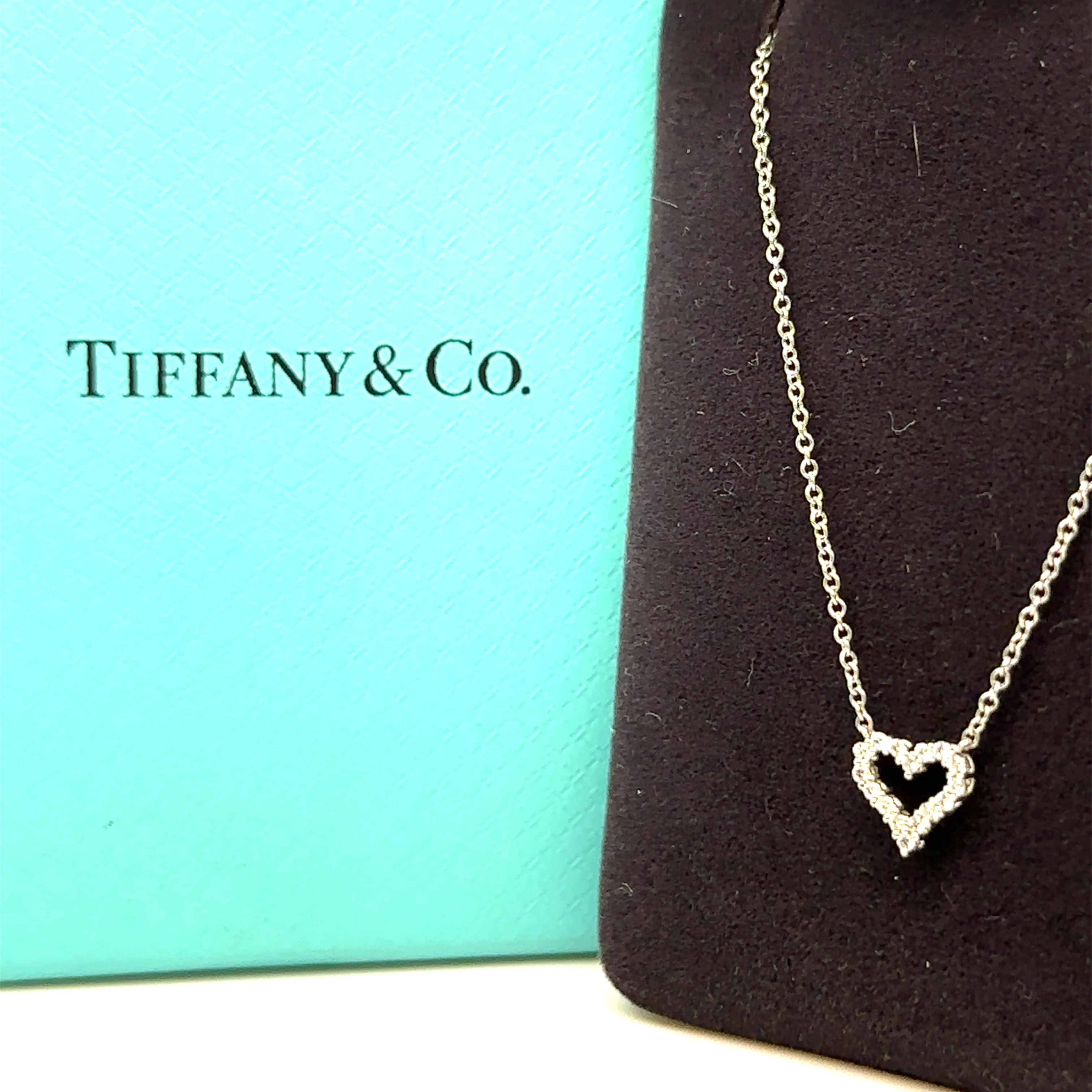 Tiffany & Co Diamond Heart Pendant 0.20ct - Image 16