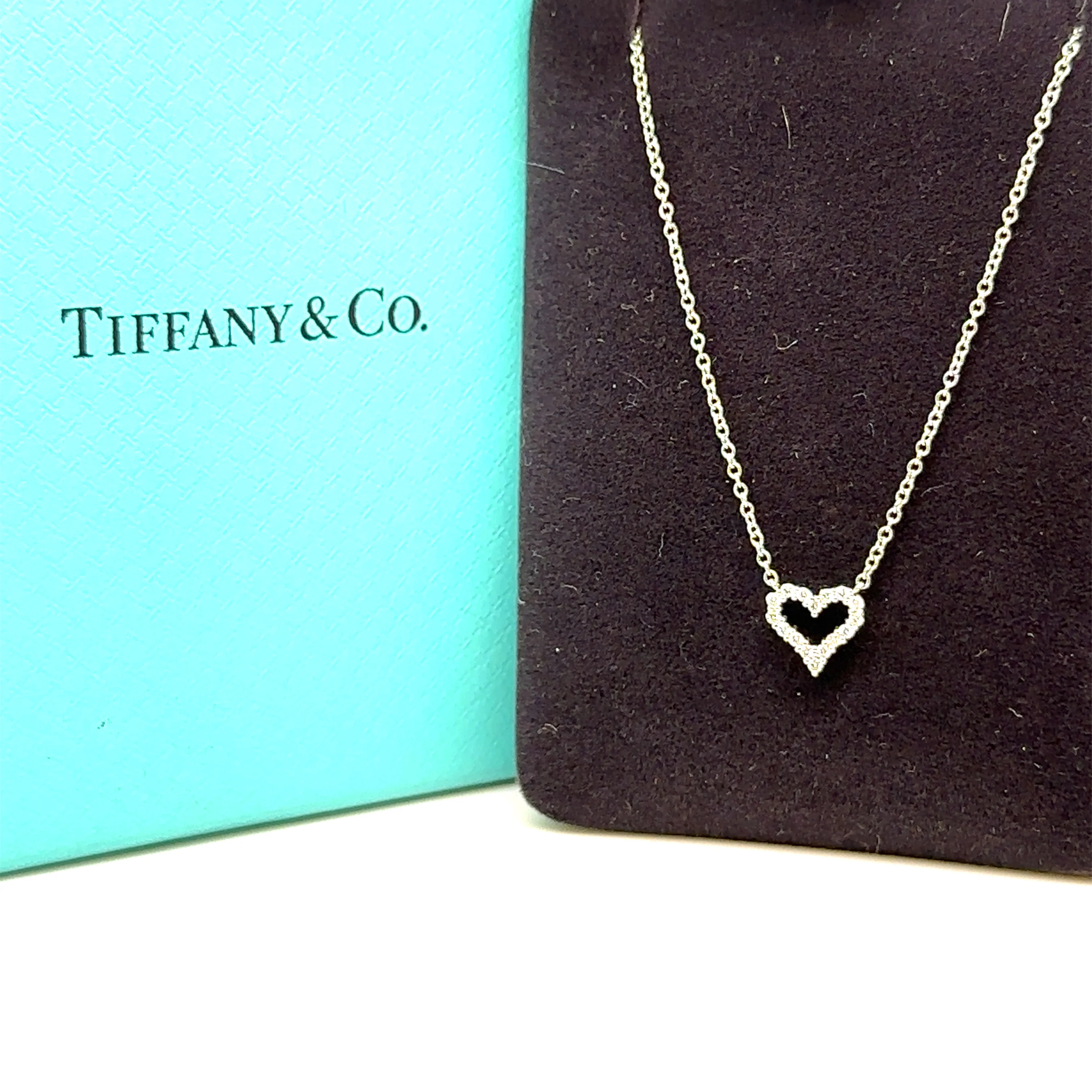 Tiffany & Co Diamond Heart Pendant 0.20ct - Image 17