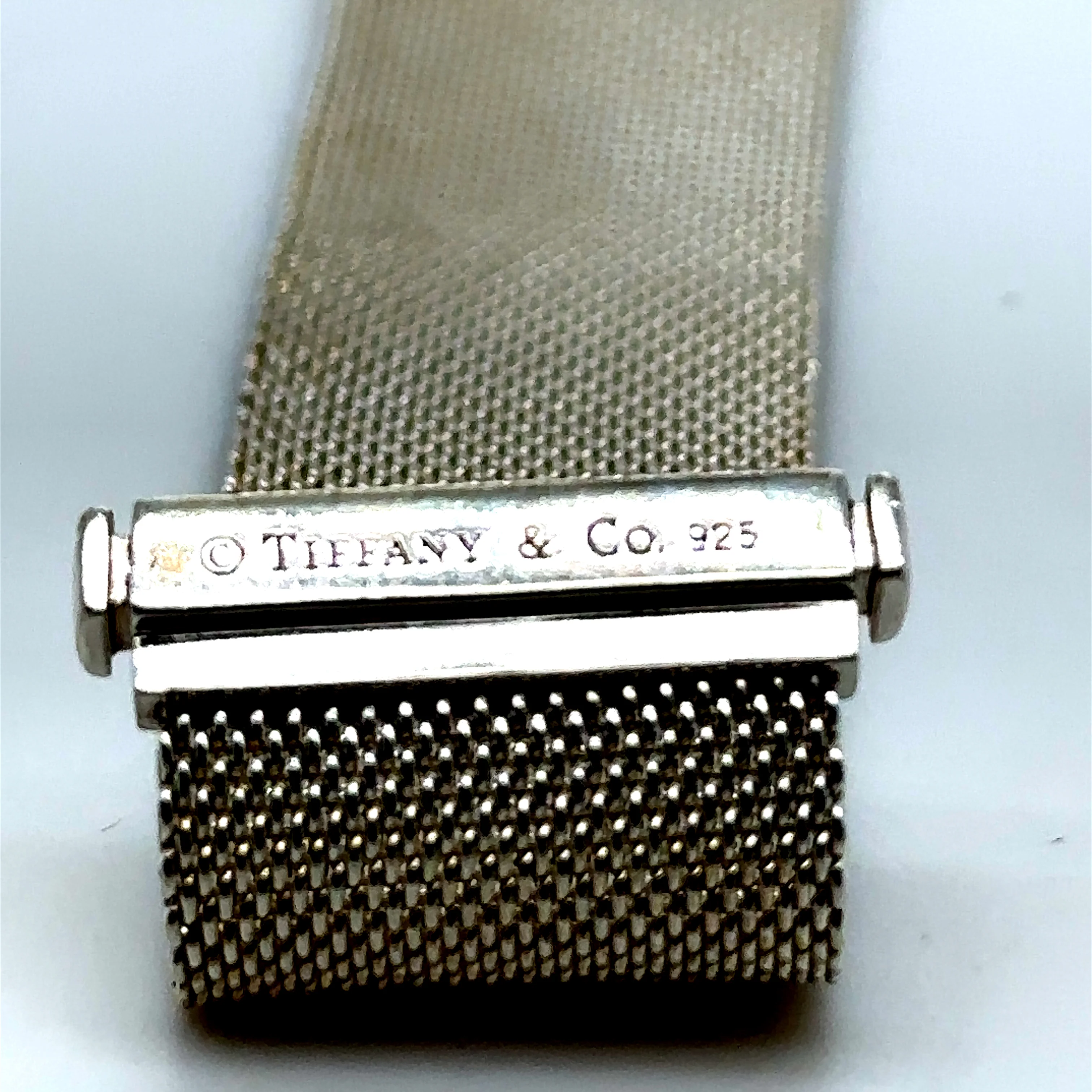 Tiffany & Co Diamond Mesh Somerset Bracelet 0.21ct - Image 3