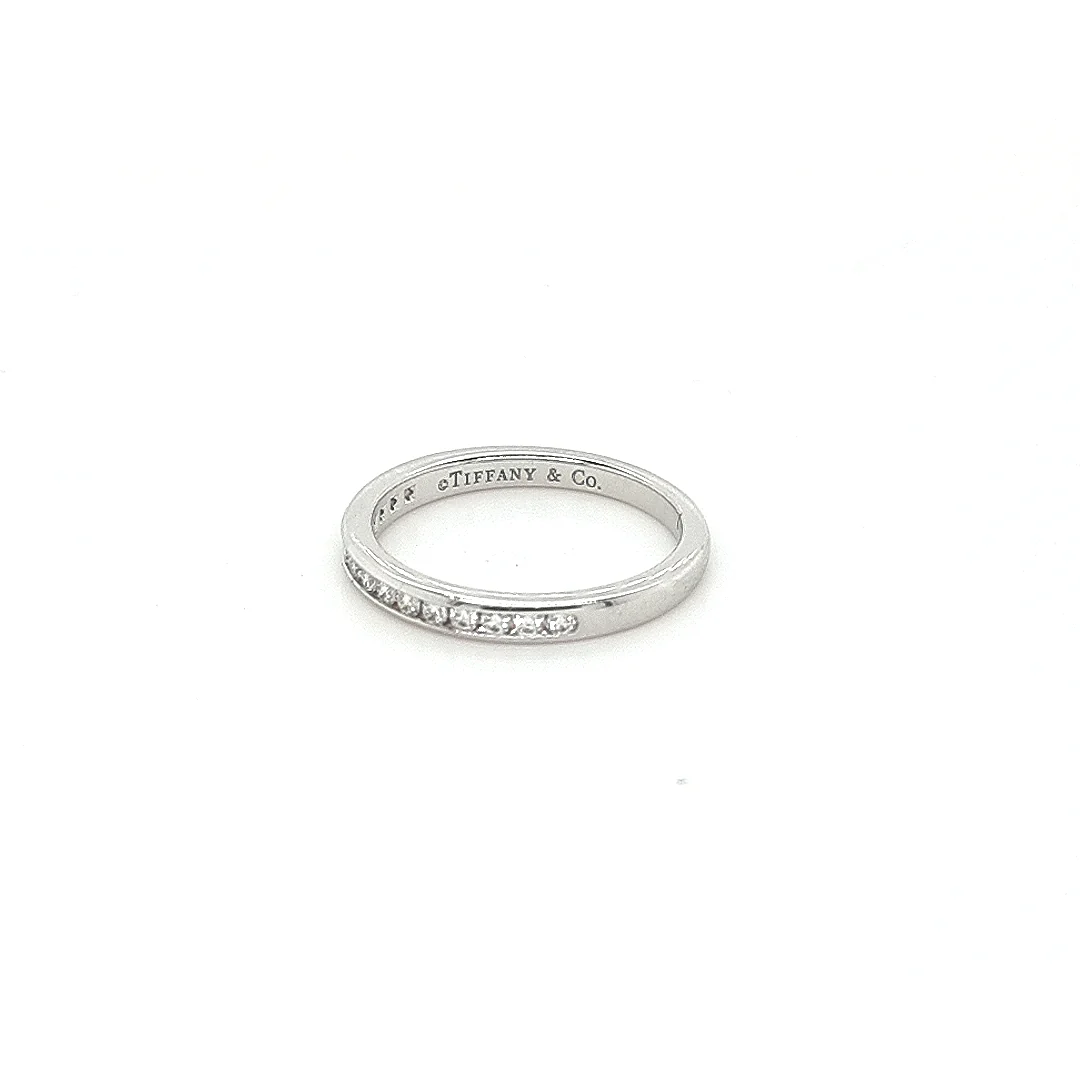 Tiffany & Co Diamond Wedding Band .22 - Image 2