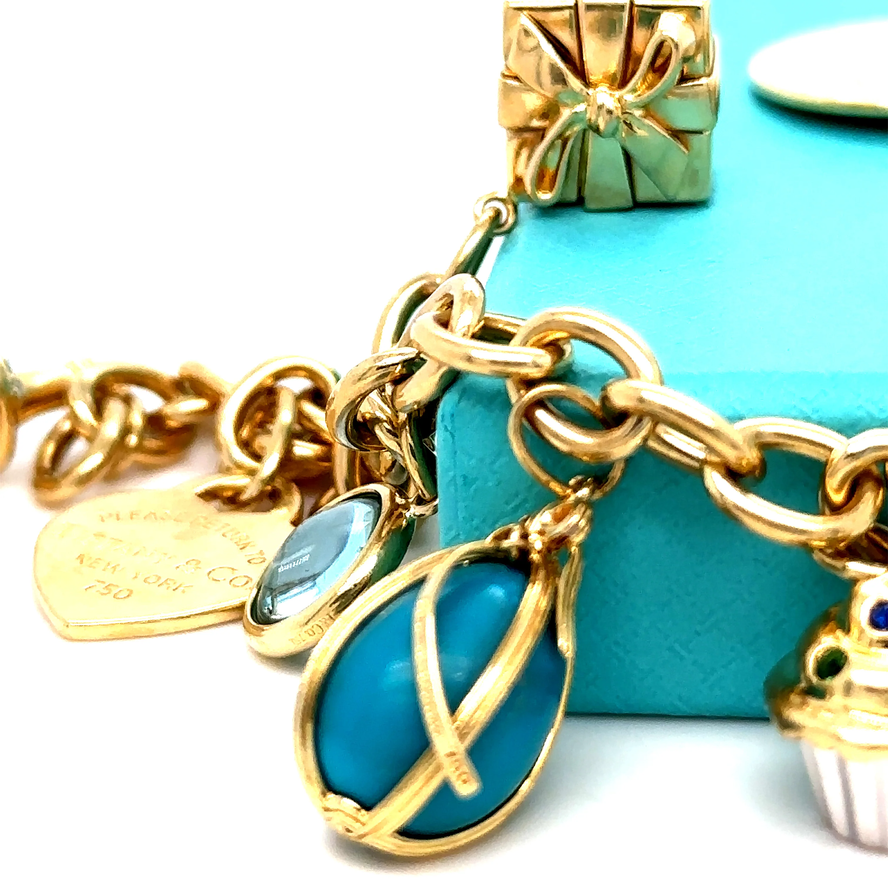 Tiffany & Co Dog Chain link Bracelet - Image 11