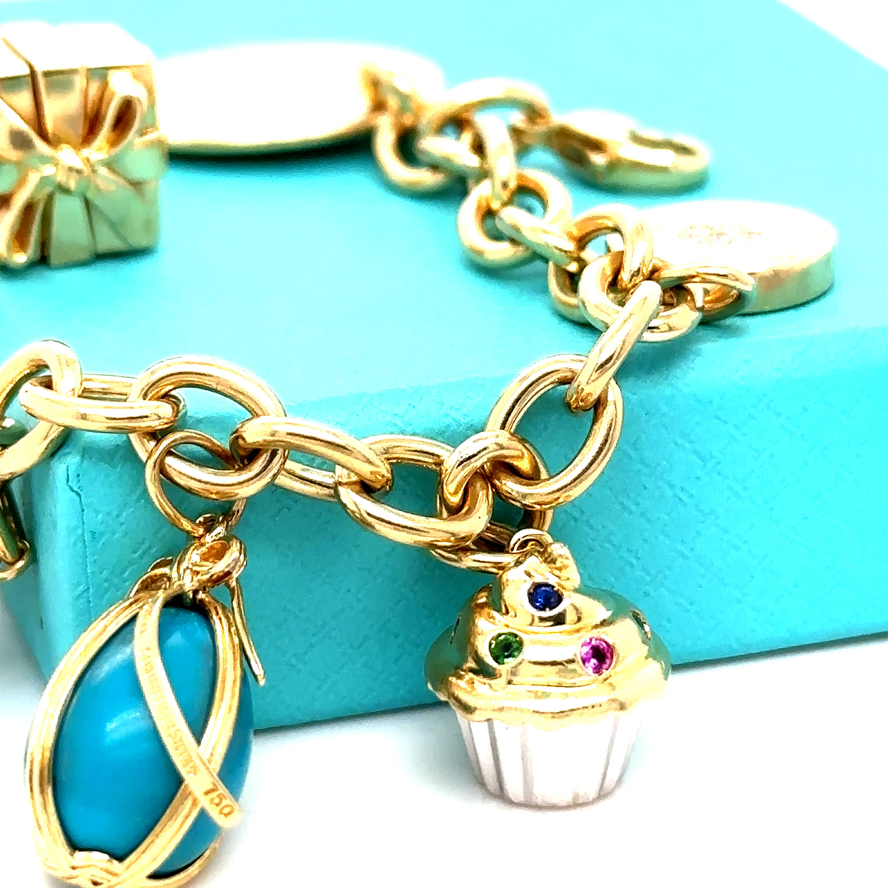 Tiffany & Co Dog Chain link Bracelet - Image 12