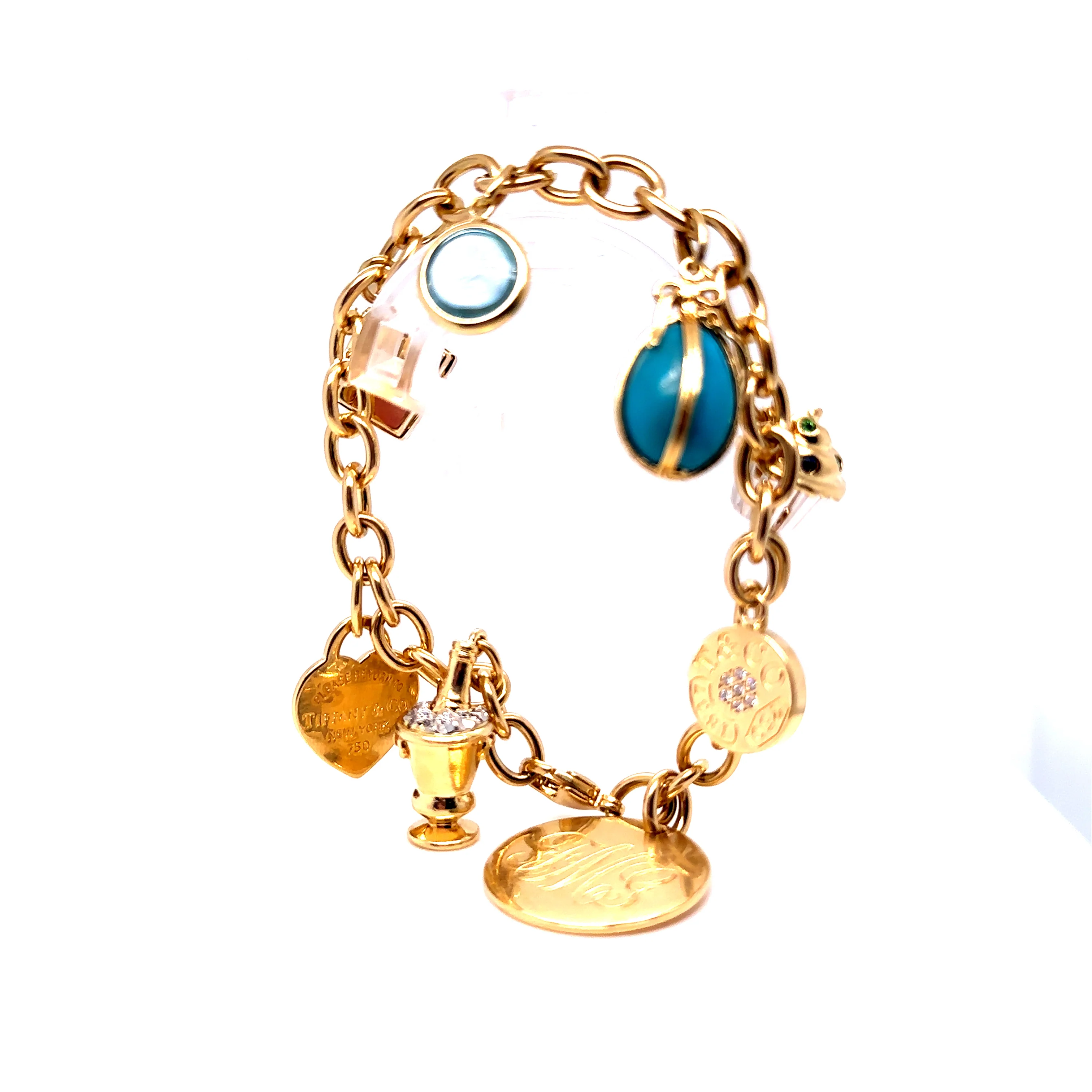 Tiffany & Co Dog Chain link Bracelet - Image 13