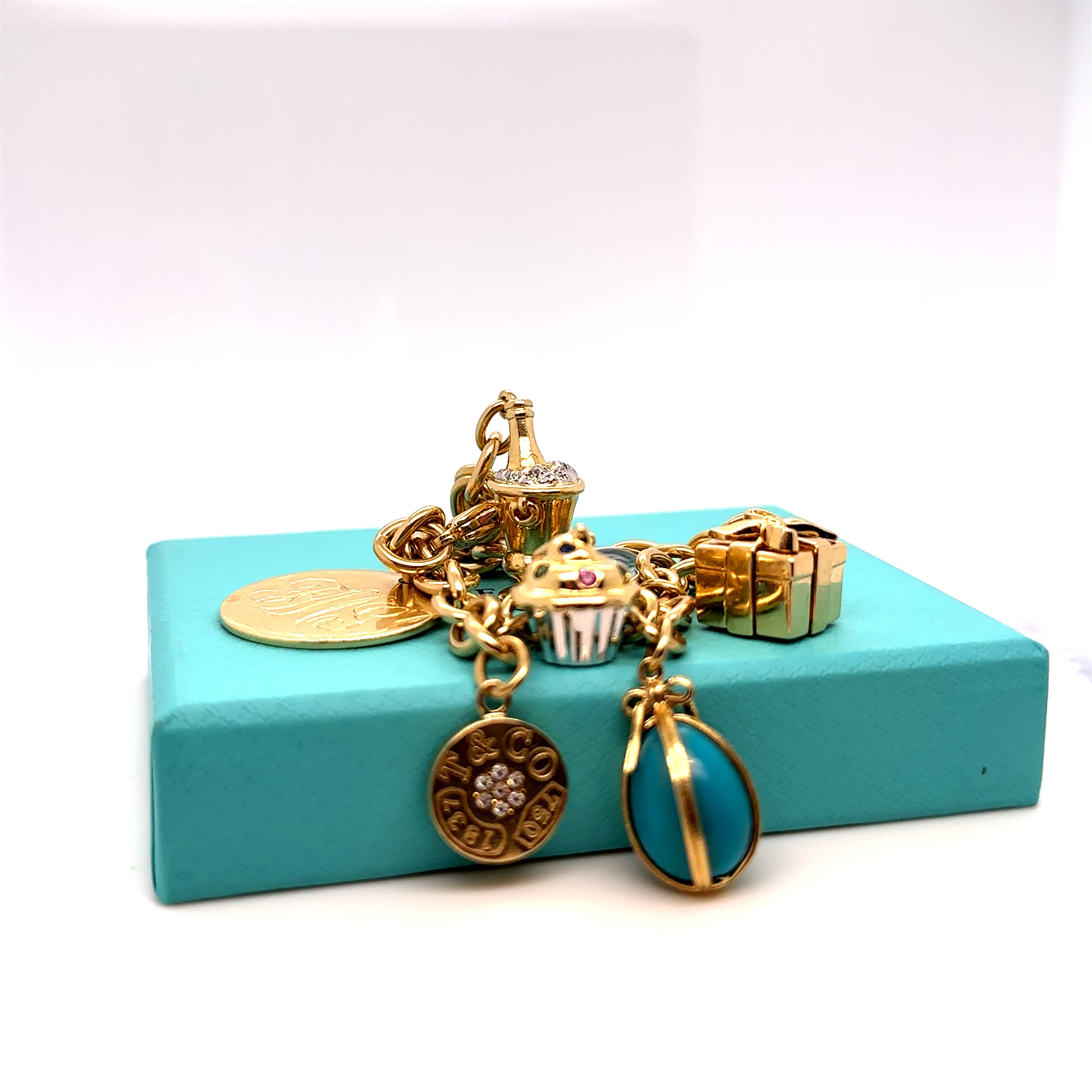 Tiffany & Co Dog Chain link Bracelet - Image 14