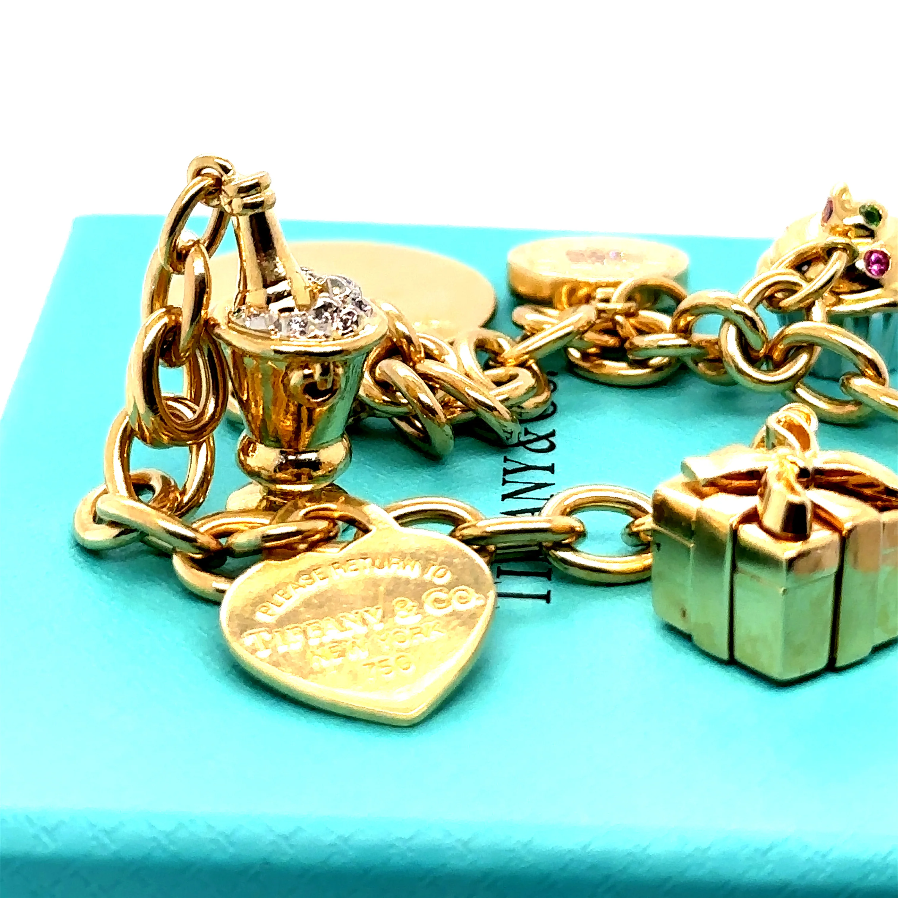 Tiffany & Co Dog Chain link Bracelet - Image 4