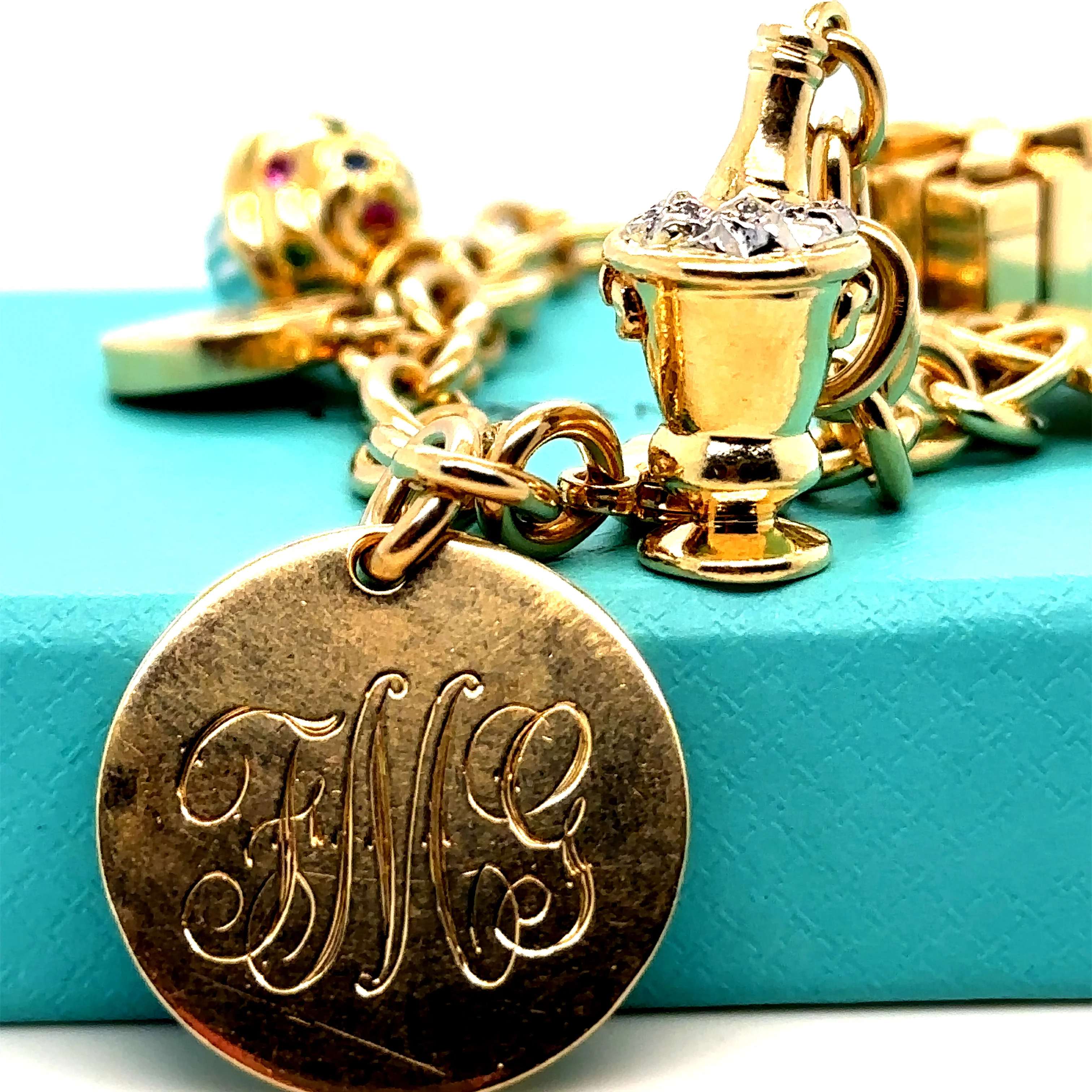 Tiffany & Co Dog Chain link Bracelet - Image 6