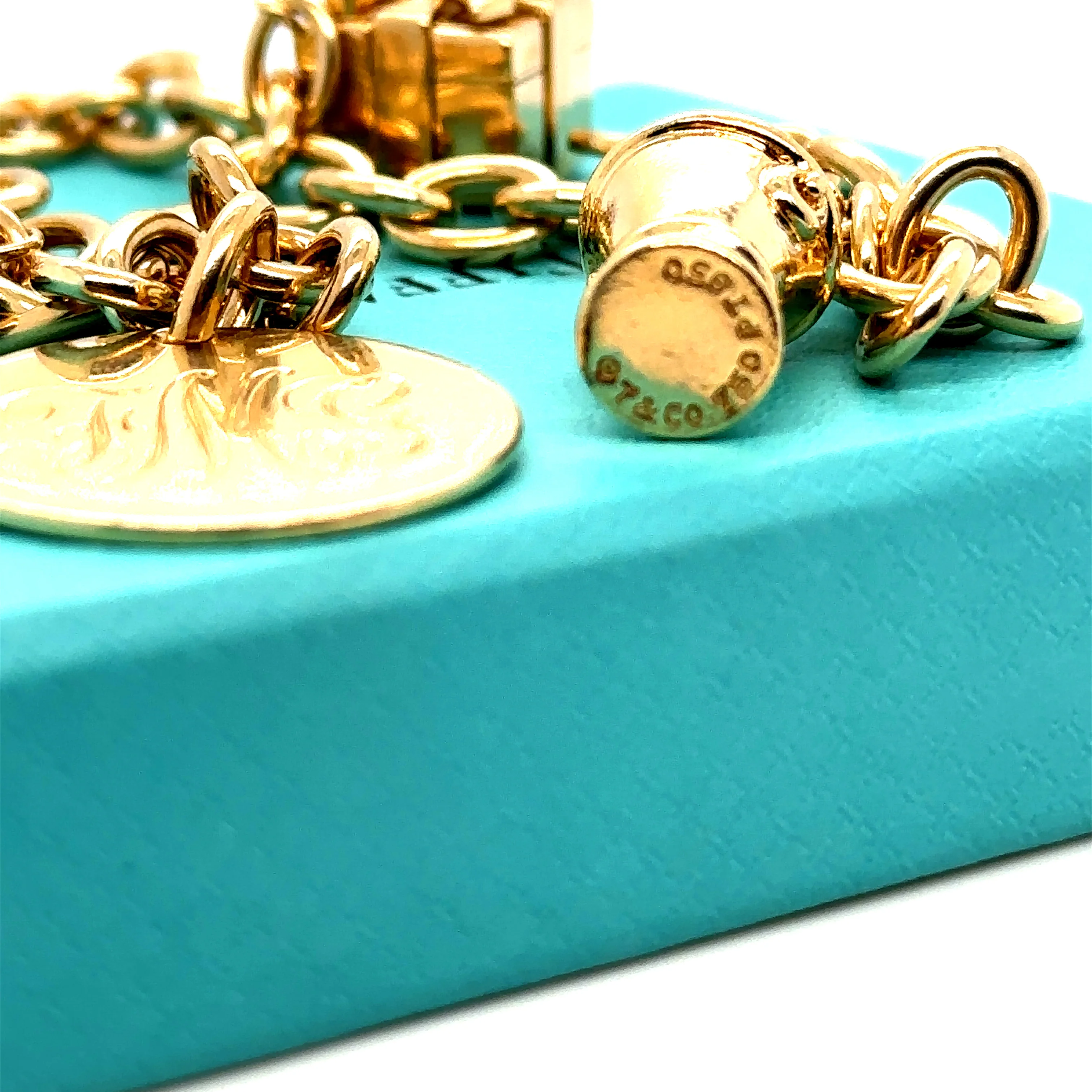 Tiffany & Co Dog Chain link Bracelet - Image 7