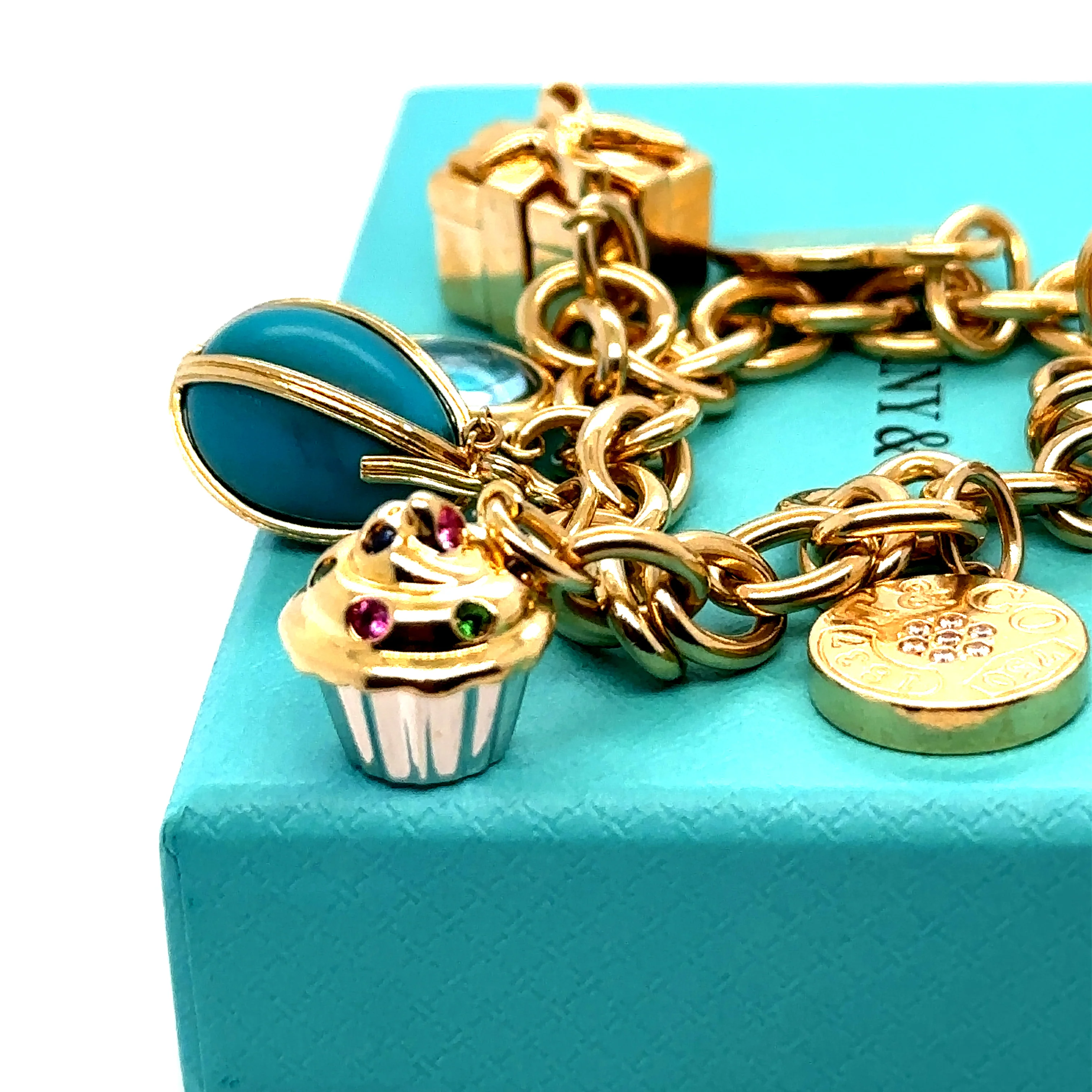 Tiffany & Co Dog Chain link Bracelet - Image 9